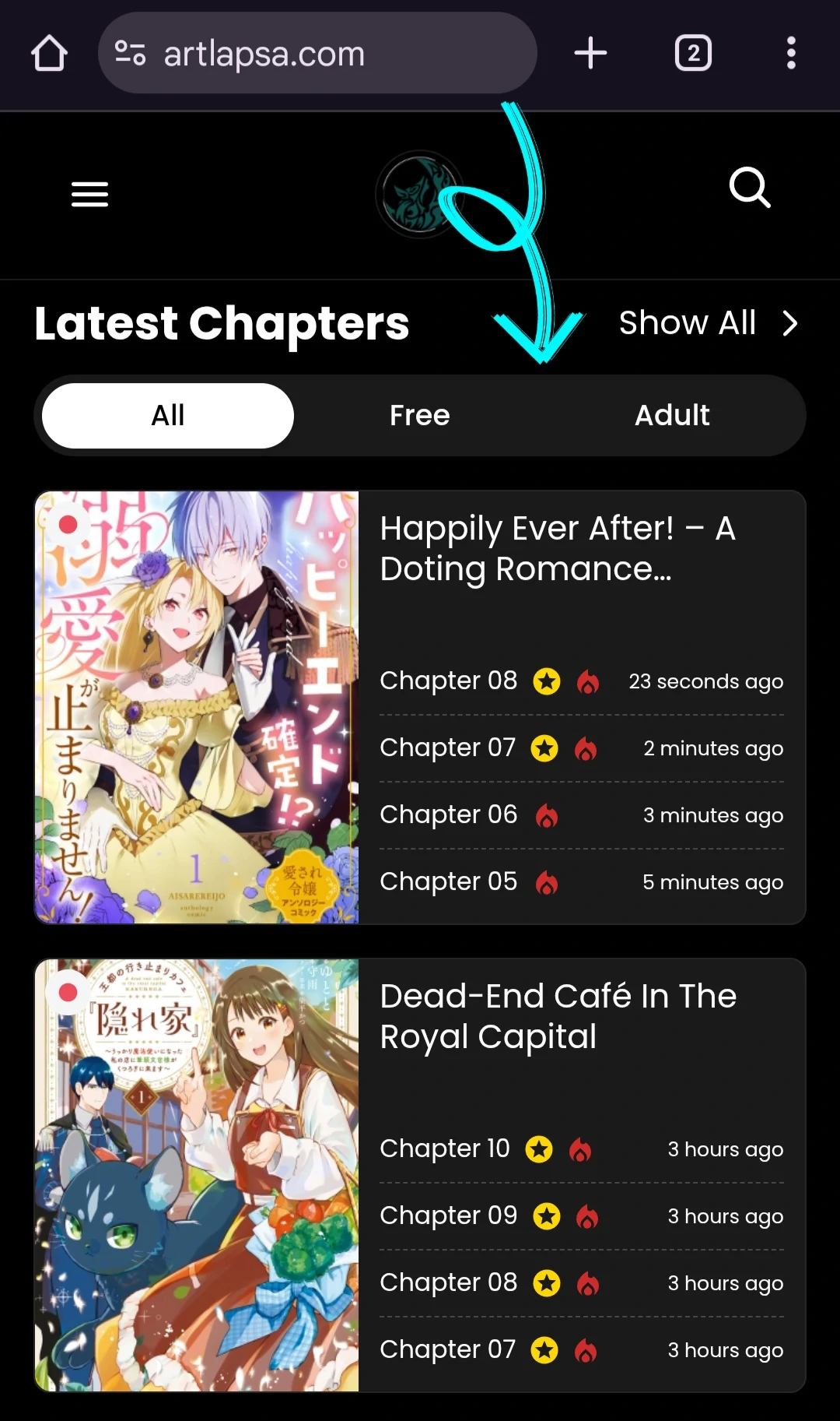 Happily Ever After! A Doting Romance Anthology Chapter 2 - page 1