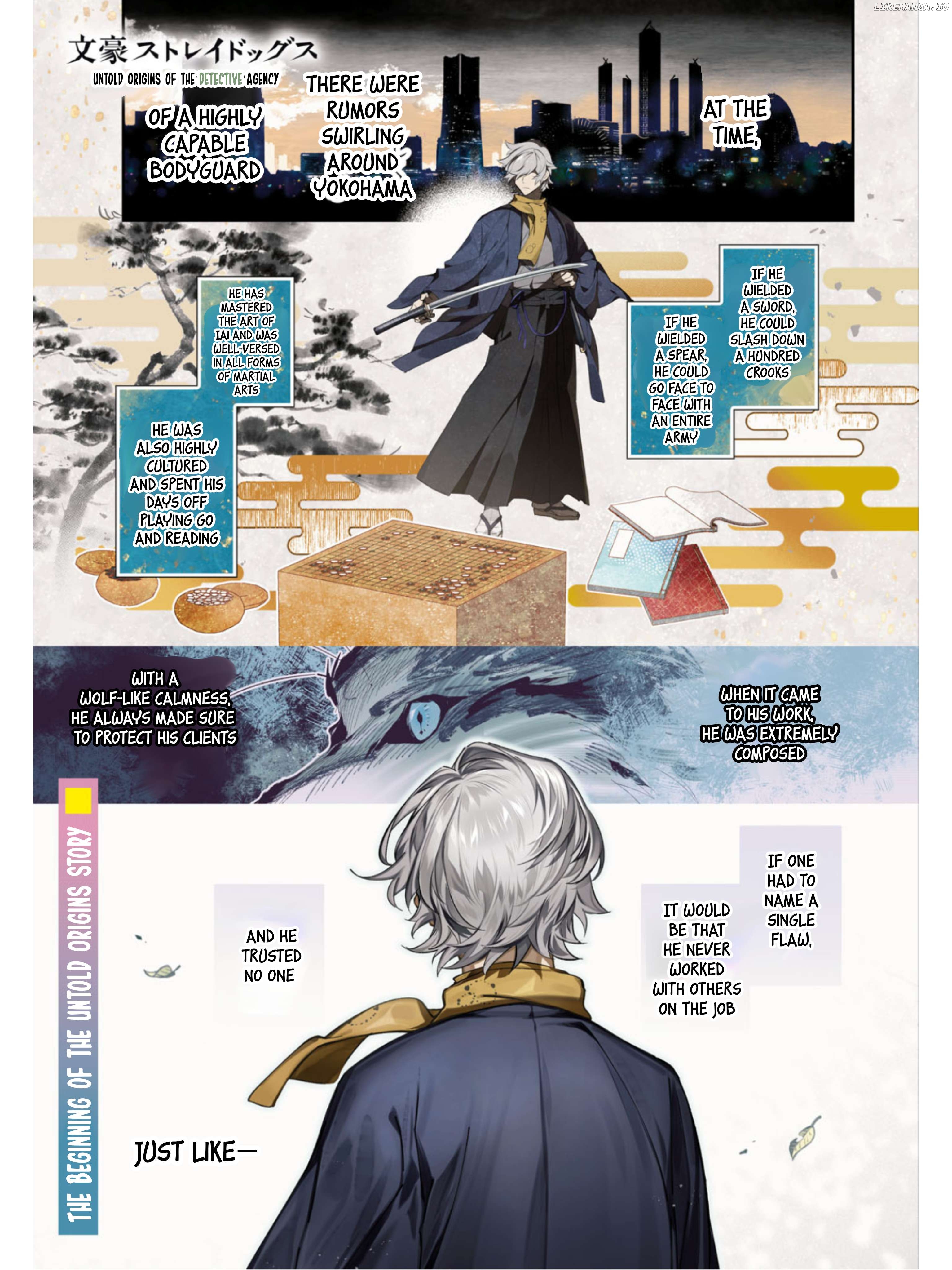 Bungou stray dogs: Untold Origins of the Detective Agency Chapter 1 - page 2