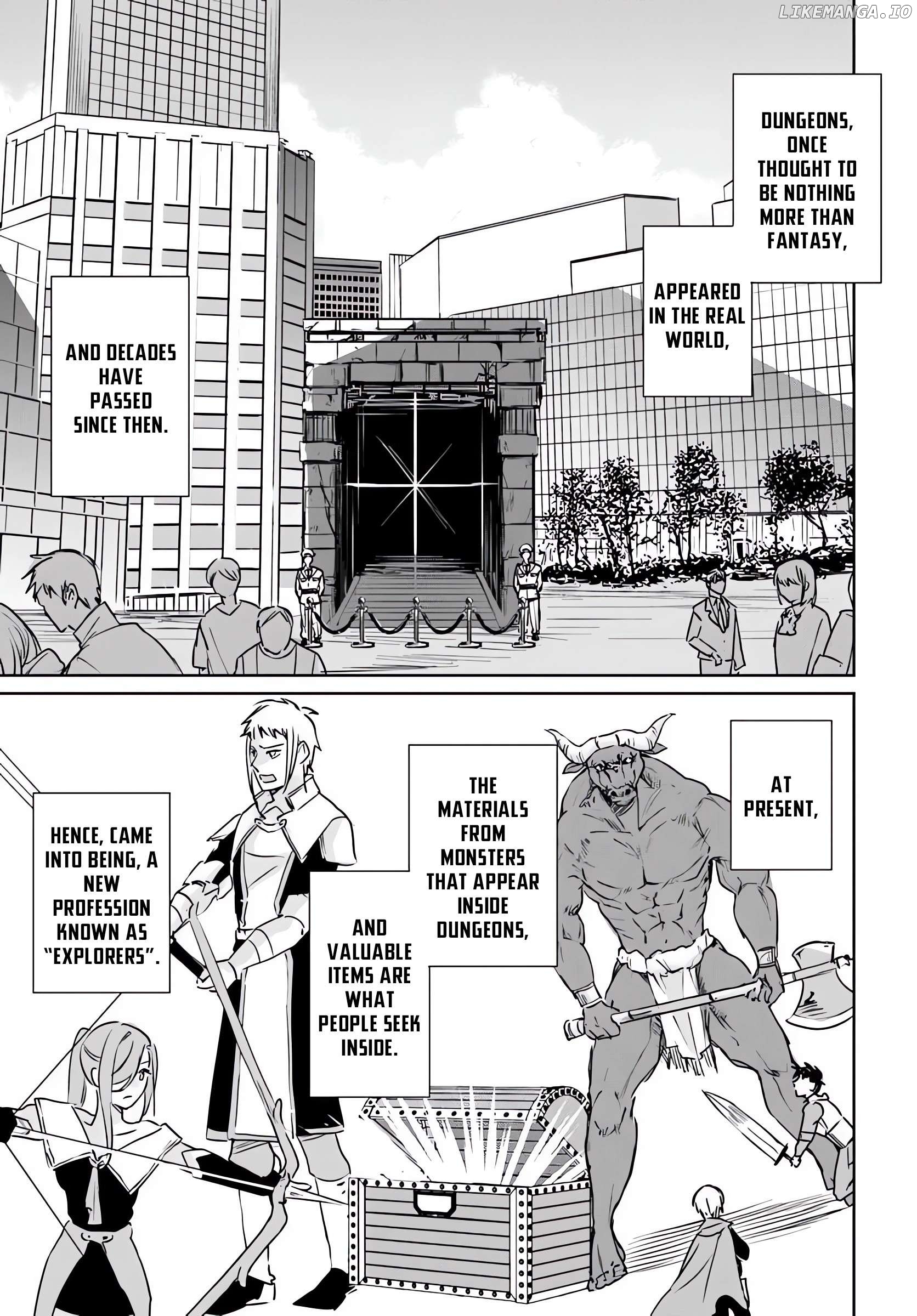Jūsho futei kyanpā wa danjon de nonbiri to kurashitai ~ Kiken na shinsō monsutā mo ore ni totte wa shokuzai desu ~ Chapter 1 - page 5