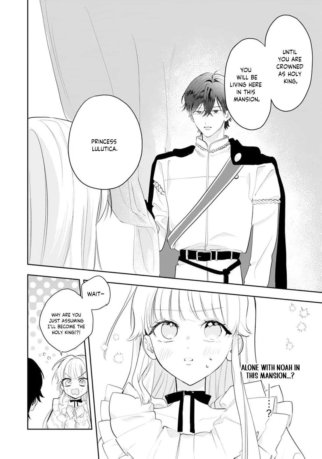 He’s a Devoted Knight, I’m a Reluctant Saint—This Love is Too Much! Chapter 2 - page 6