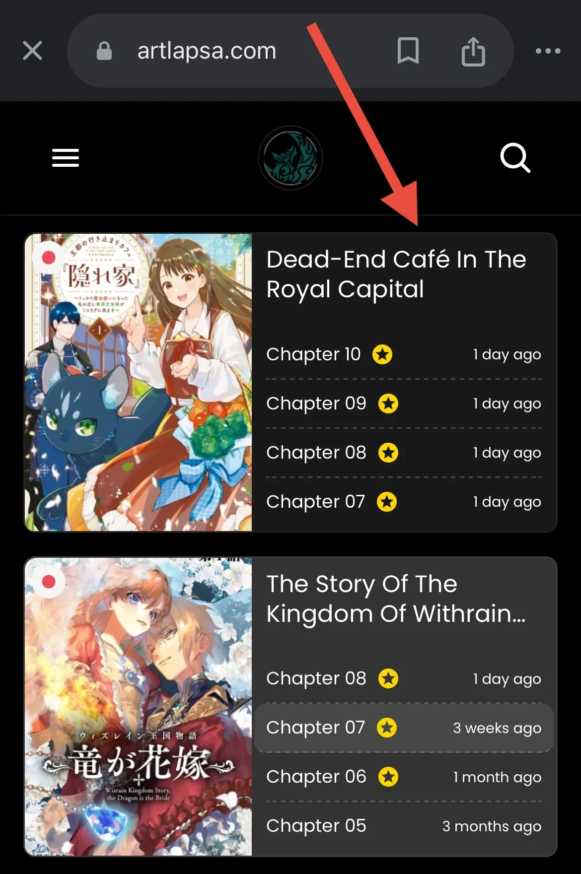 Dead-End Café in the Royal Capital Chapter 1 - page 1