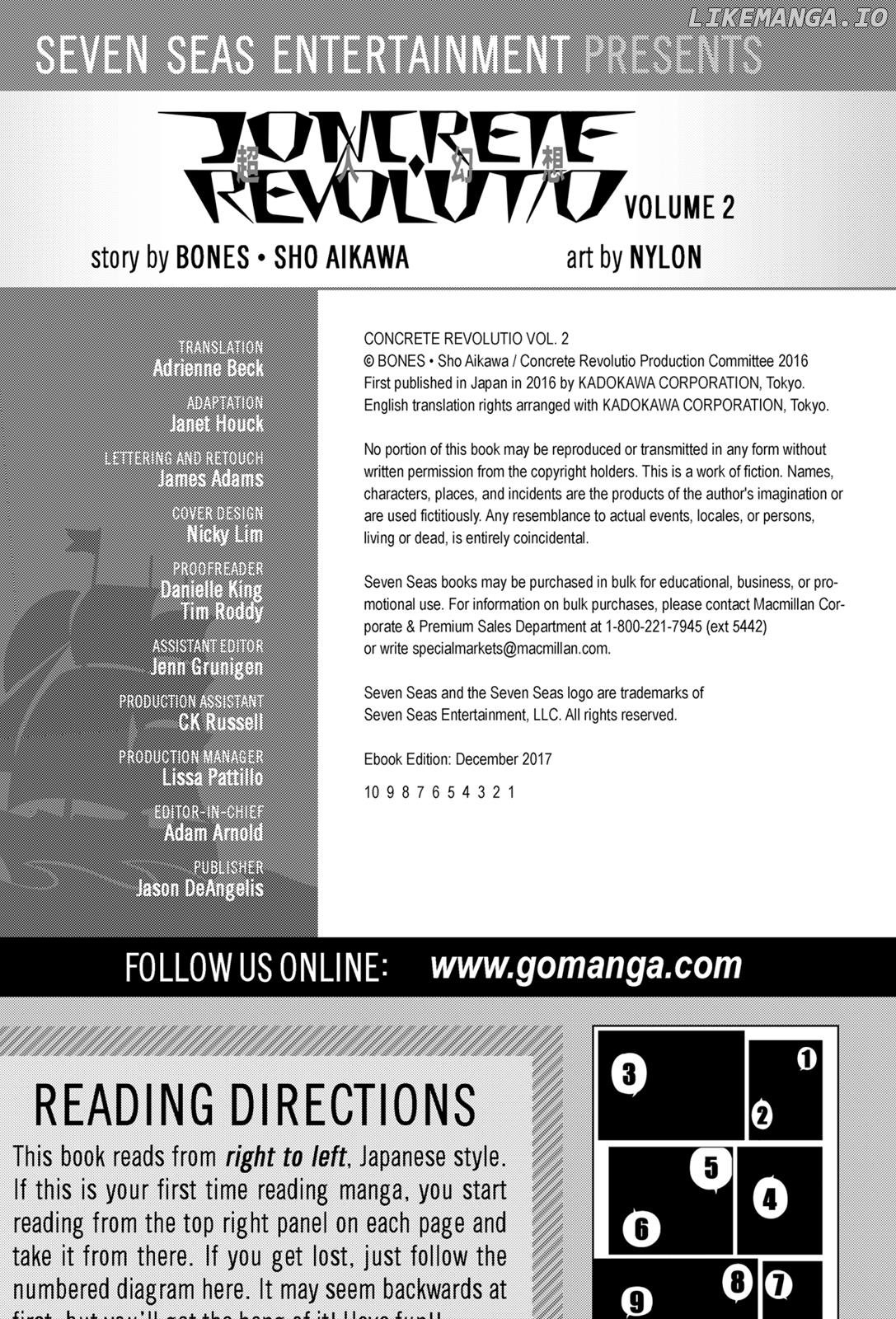 Concrete Revolutio - Choujin Gensou Chapter 9 - page 28