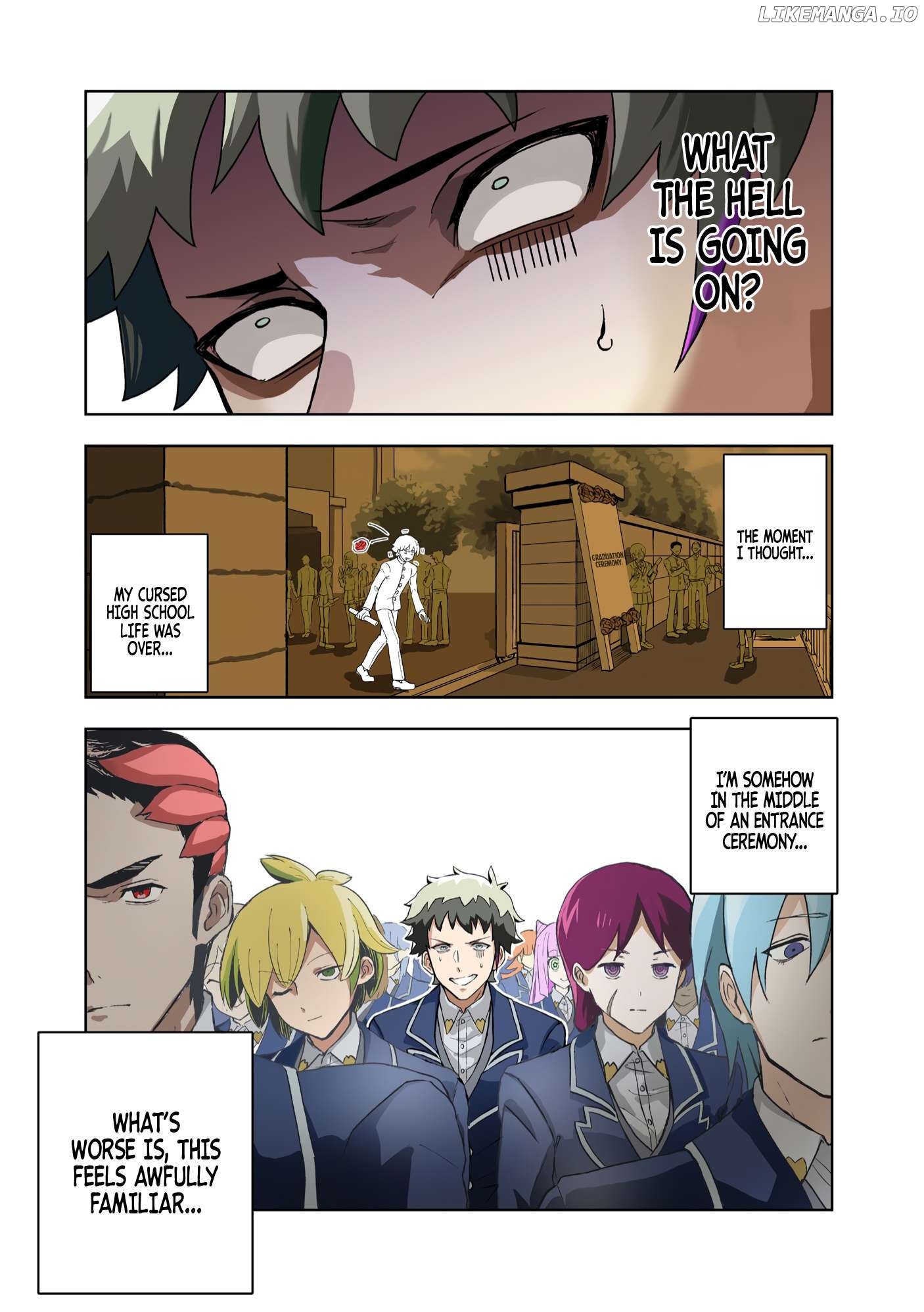 Dungeon Gakuen no Teihen ni Tensei Shita kedo, Naze ka Ore ni wa Kouryaku Hon ga Aru Chapter 1 - page 6