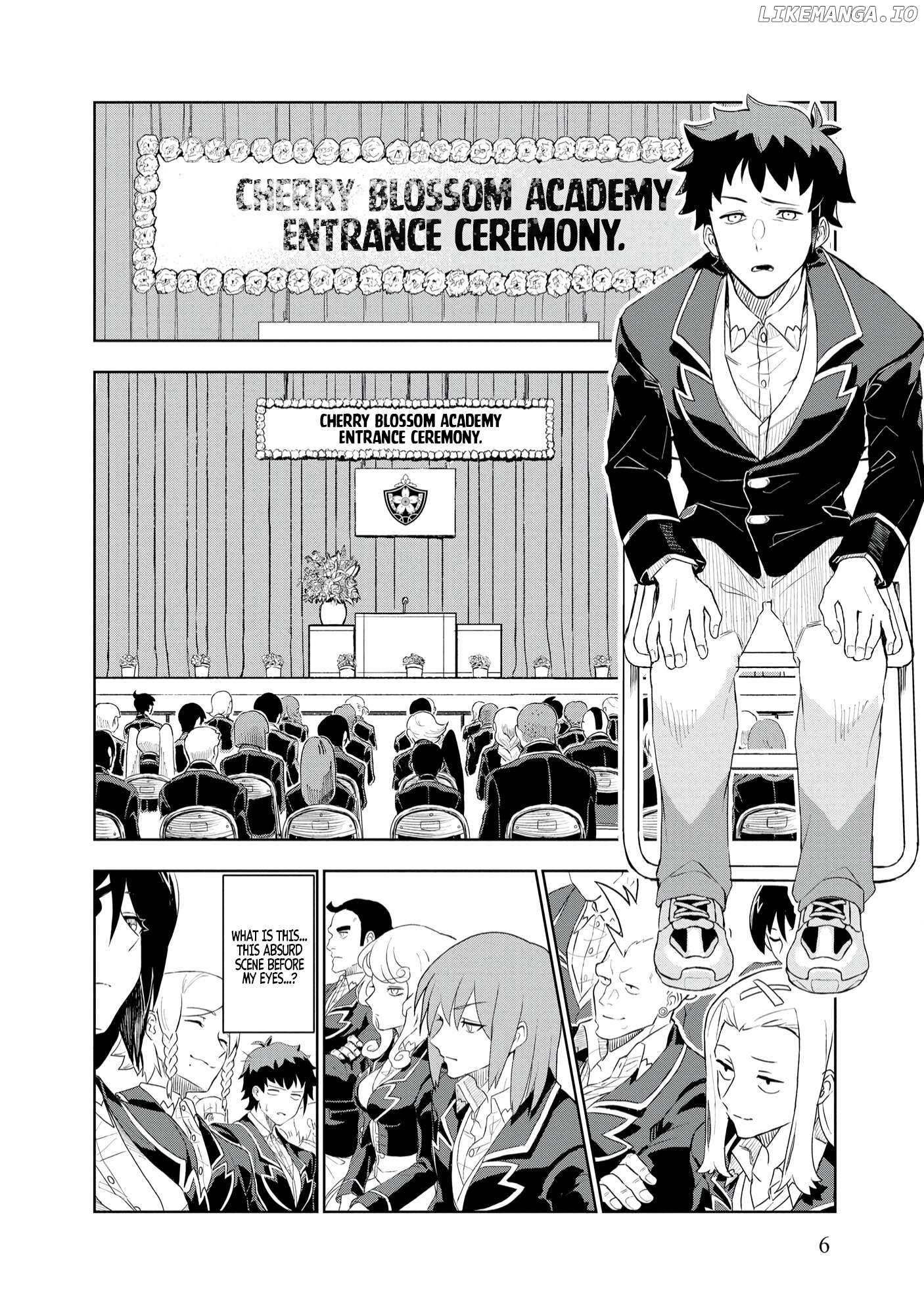 Dungeon Gakuen no Teihen ni Tensei Shita kedo, Naze ka Ore ni wa Kouryaku Hon ga Aru Chapter 1 - page 8