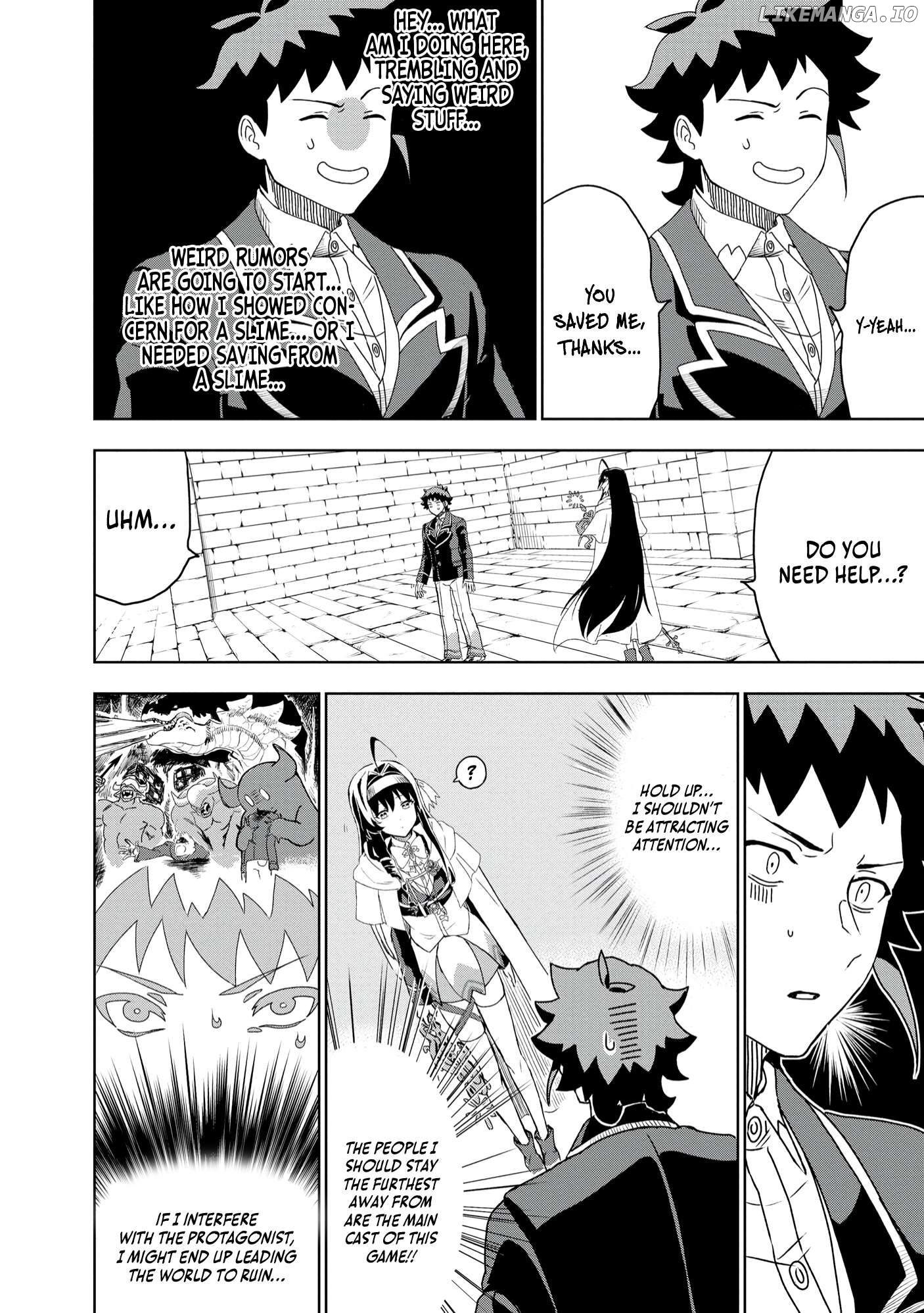 Dungeon Gakuen no Teihen ni Tensei Shita kedo, Naze ka Ore ni wa Kouryaku Hon ga Aru Chapter 3 - page 21
