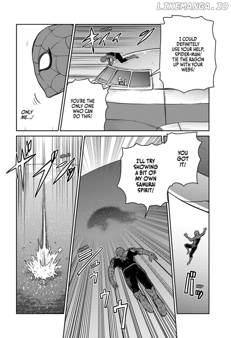 Ultraman - Along Came a Spider-Man Chapter 6 - page 14