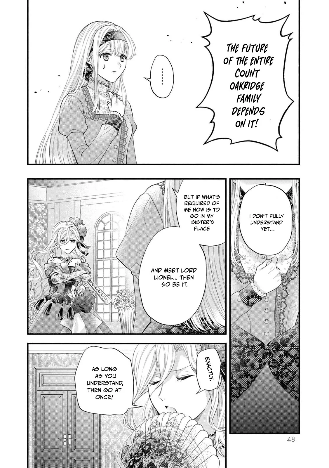 Engaged to a Dying Marquis in My Sister’s Place Chapter 1 - page 50