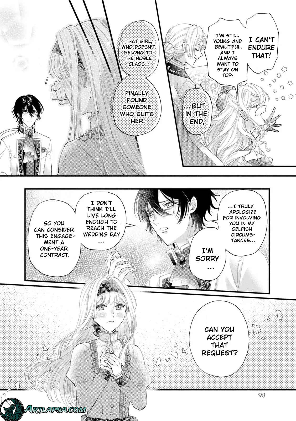 Engaged to a Dying Marquis in My Sister’s Place Chapter 2 - page 44