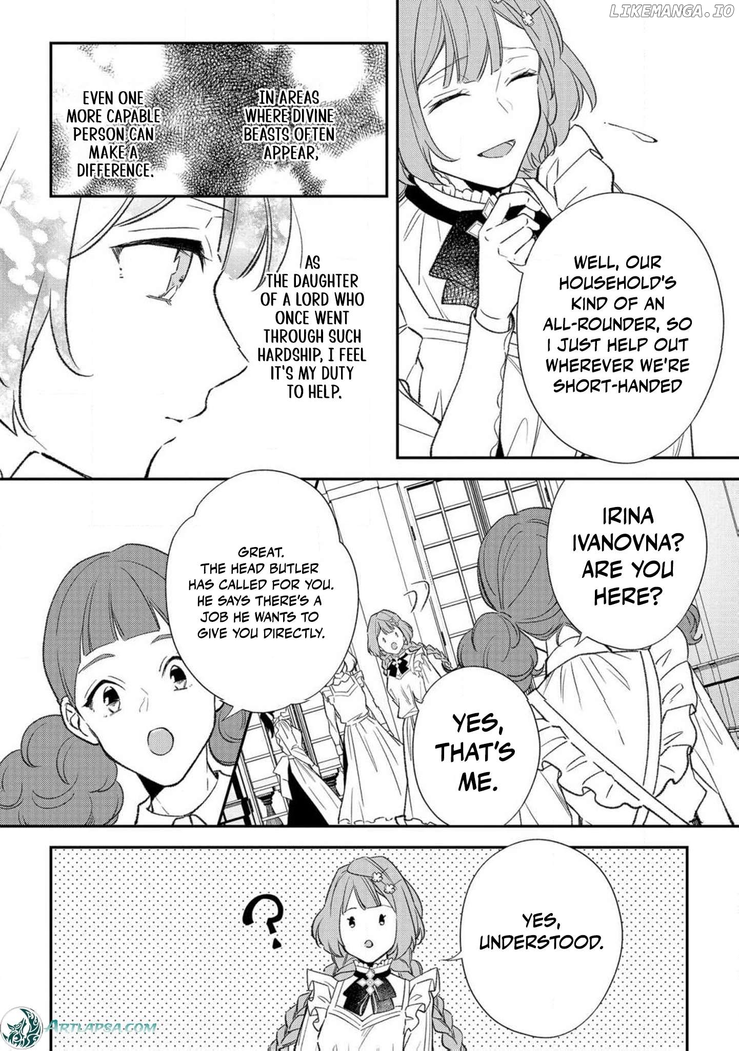 The Working Lady and the Desperate Duke: An Engagement Full of Misunderstandings Chapter 3 - page 9