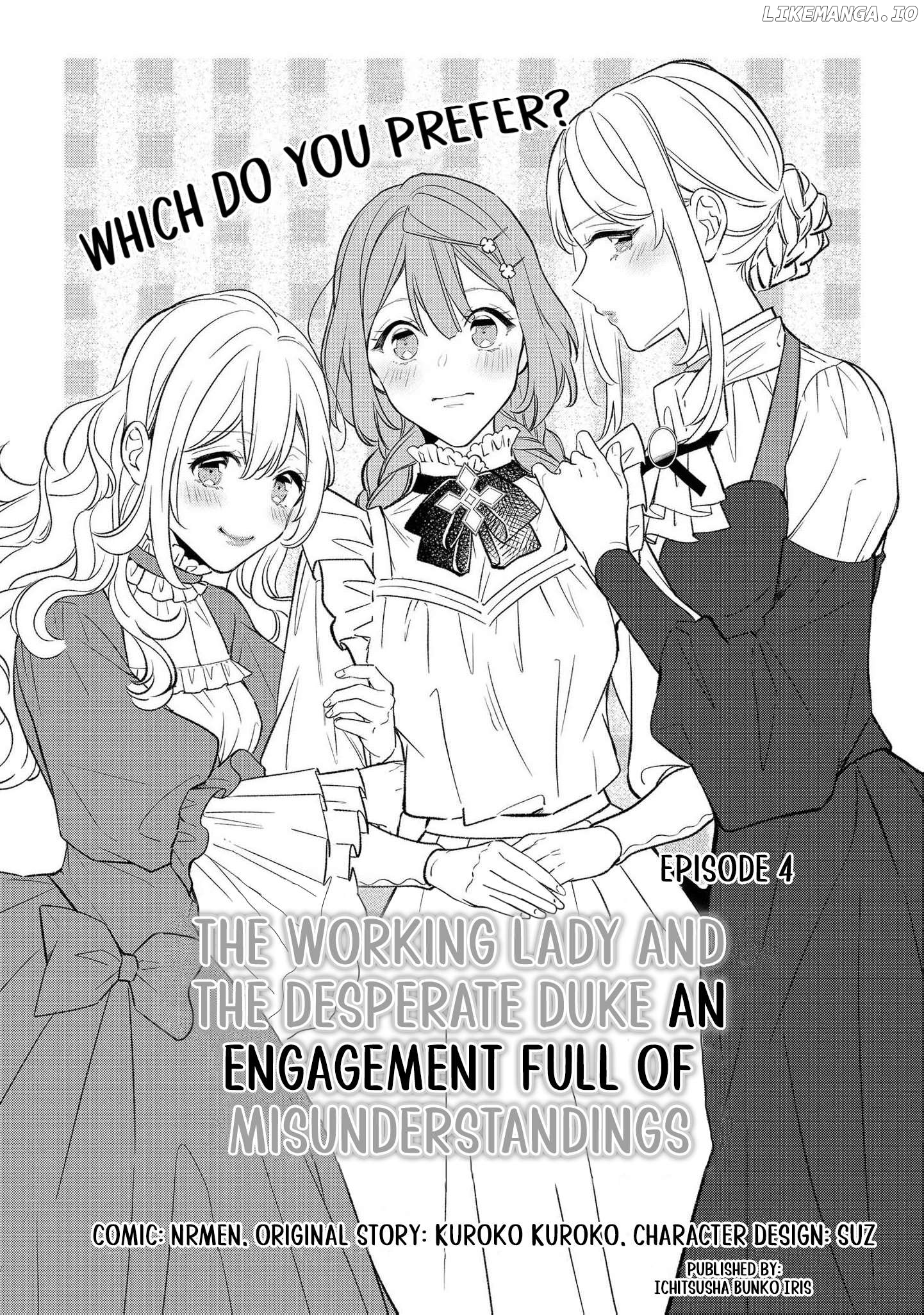 The Working Lady and the Desperate Duke: An Engagement Full of Misunderstandings Chapter 3.5 - page 4