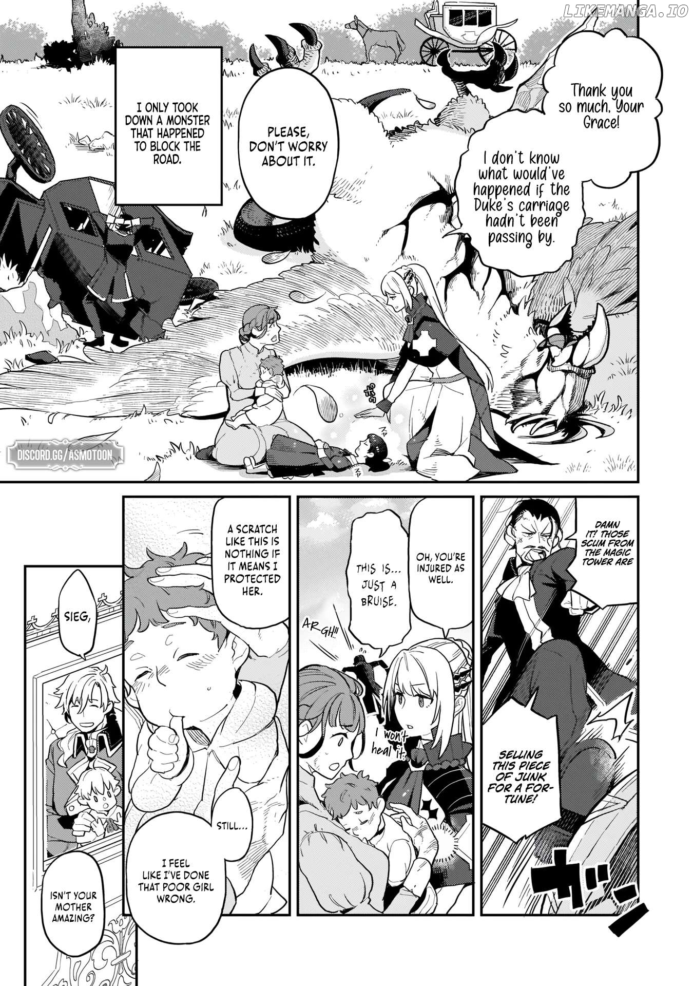 Akuyaku Ikka no Okugata, Shi ni Modori shite Kokoro wo Irekaeru Chapter 2 - page 6
