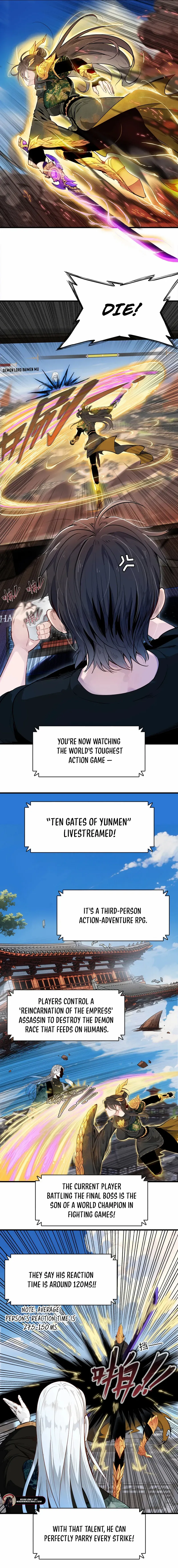 Reborn as a Doomed Demon Lord？ But I’m a Full-Strategy Streamer! Chapter 1 - page 3