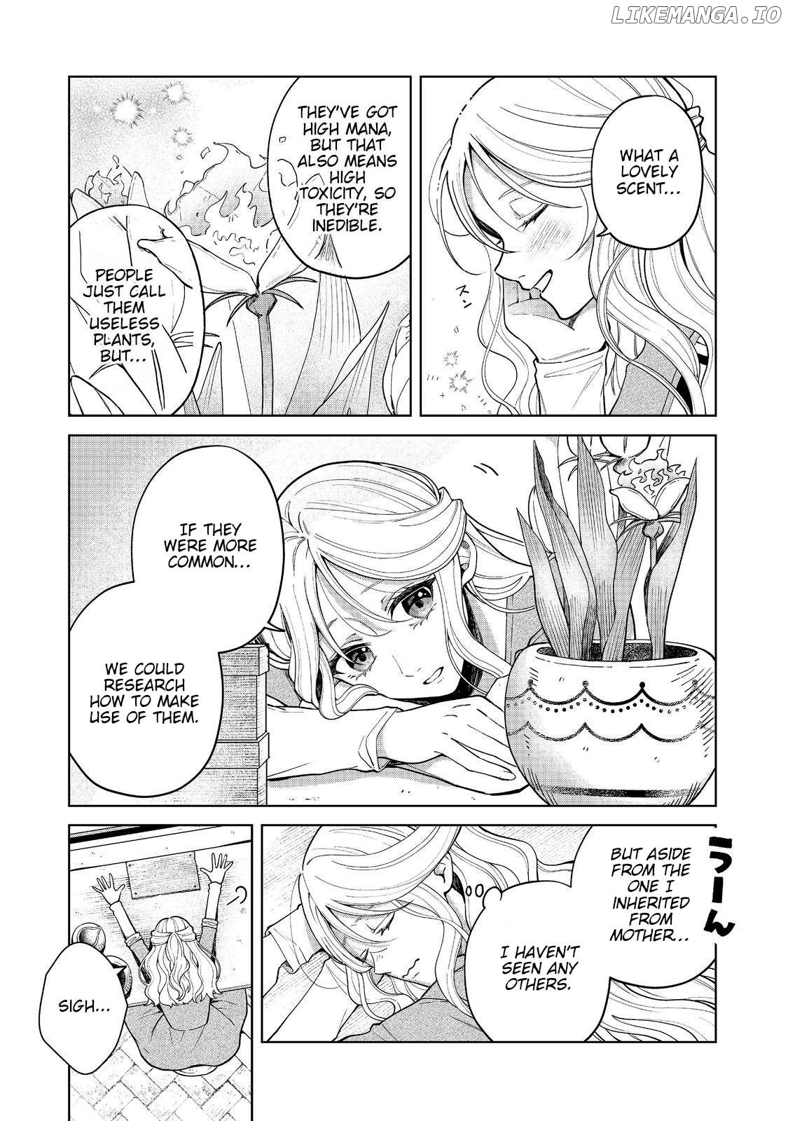 Noroware Oujo wa Mahou Shokubutsu wo Kenkyuu Shitai Chapter 1 - page 8