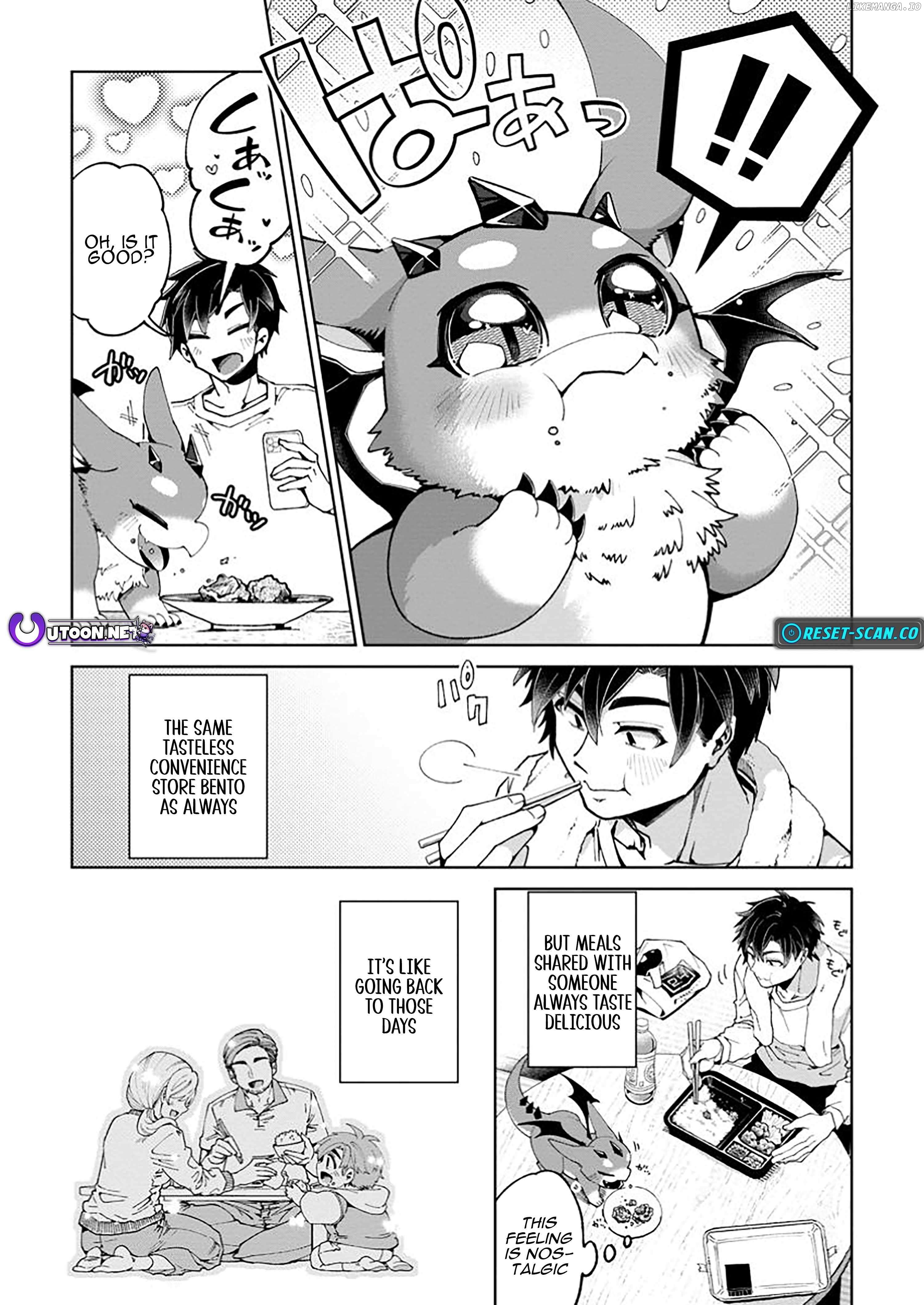 I'm an Overworked Corporate Slave, but After Being Embraced by a Dragon, I Started Streaming My Pet Life With a Tiny Dragon and Monsters on a Farm Chapter 1 - page 22