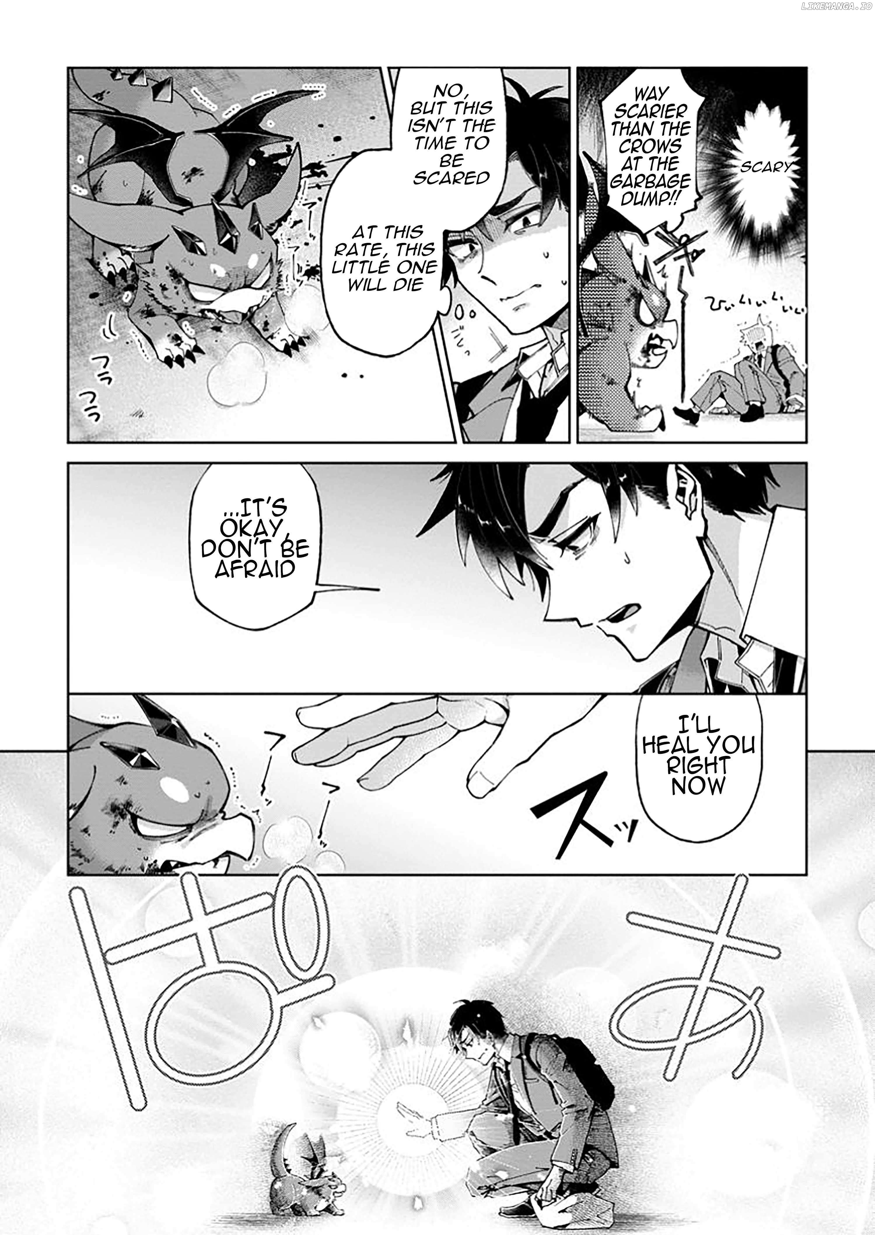 I'm an Overworked Corporate Slave, but After Being Embraced by a Dragon, I Started Streaming My Pet Life With a Tiny Dragon and Monsters on a Farm Chapter 1 - page 8