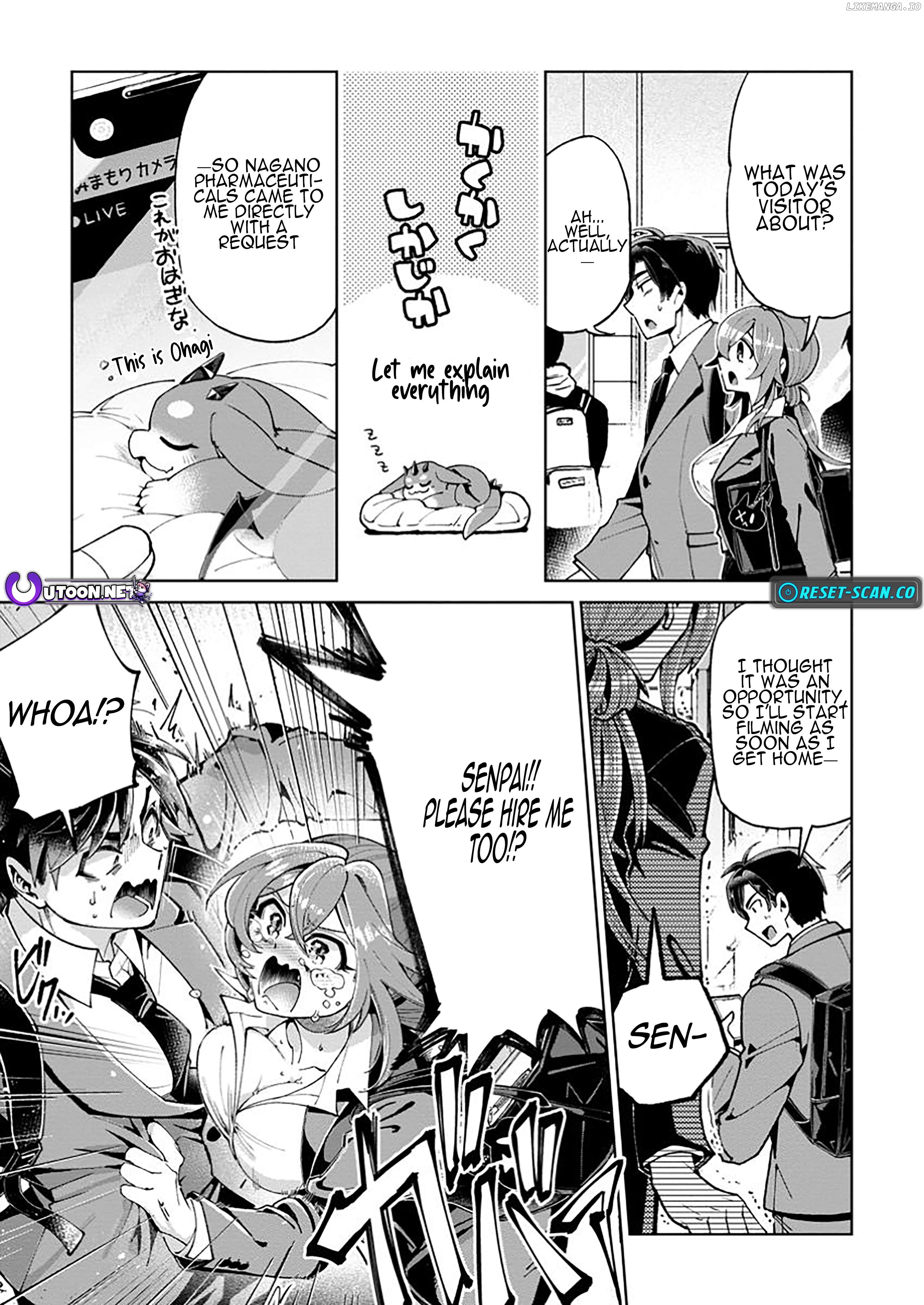 I'm an Overworked Corporate Slave, but After Being Embraced by a Dragon, I Started Streaming My Pet Life With a Tiny Dragon and Monsters on a Farm Chapter 2.2 - page 2