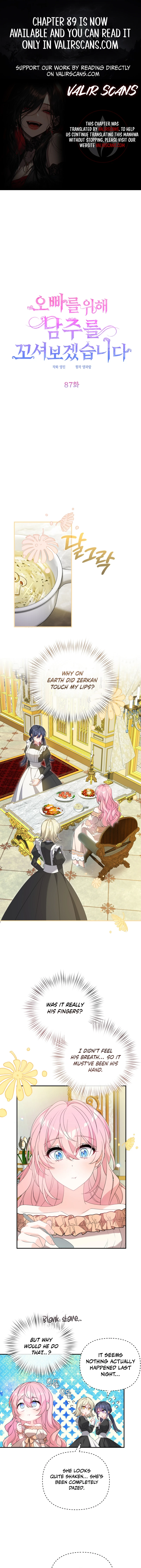 I Will Seduce The Male Lead For My Older Brother Chapter 87 - page 1