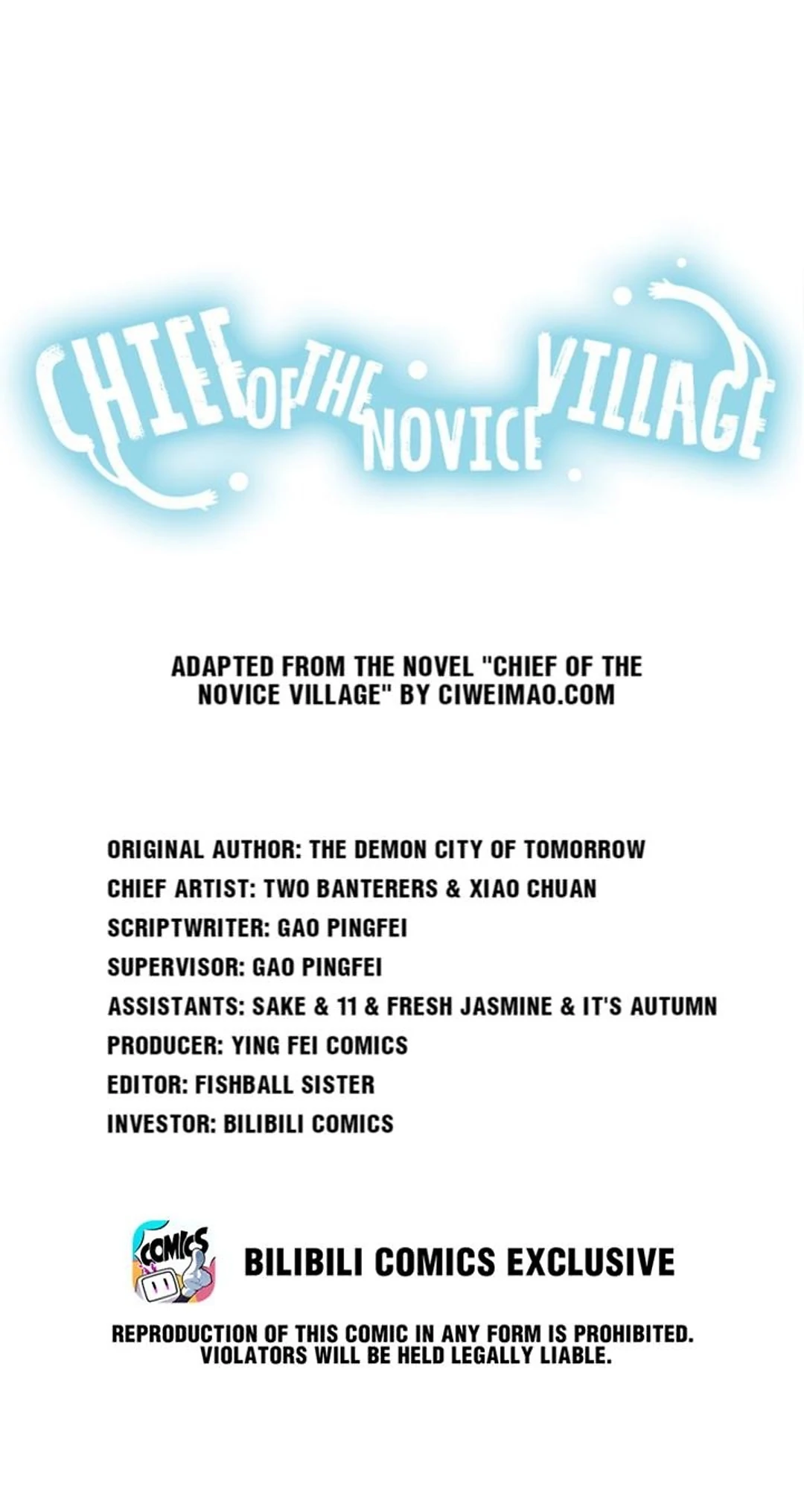 Chief Of The Novice Village Chapter 63 - page 1