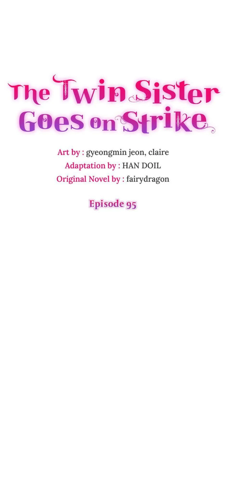 The Twin Sister Goes on Strike Chapter 95 - page 13