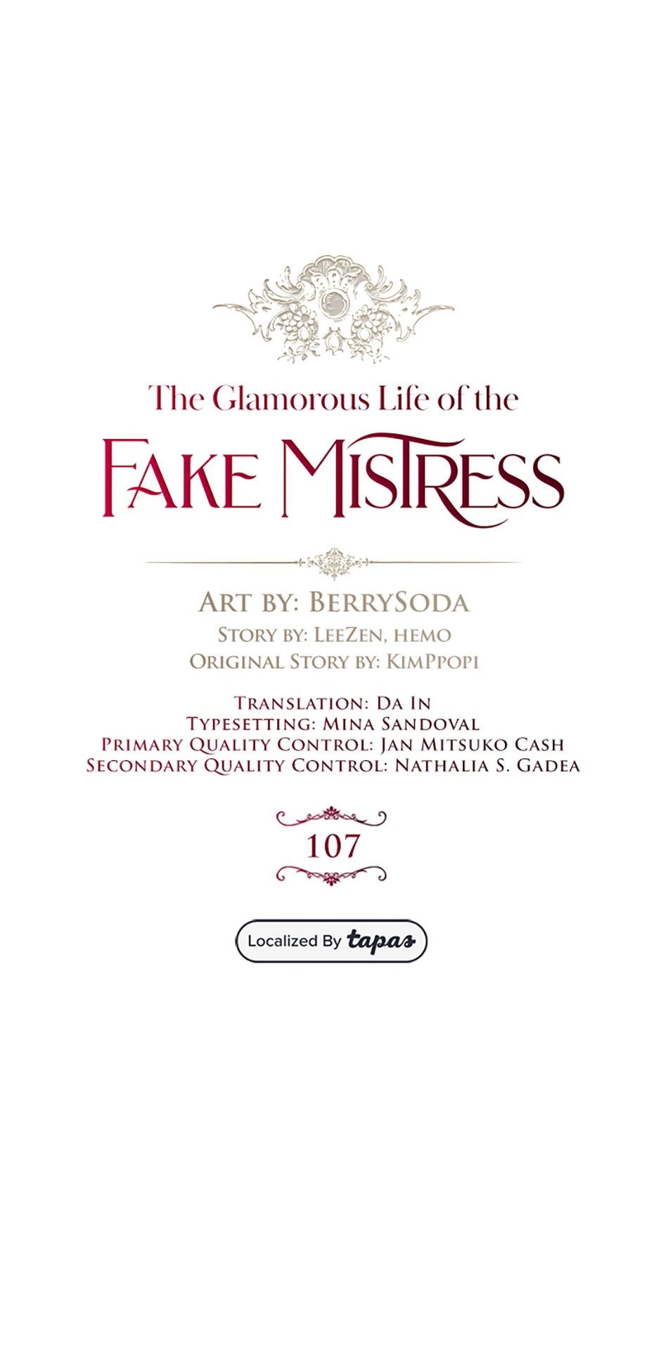 The Glamorous Life of the Fake Mistress Chapter 107 - page 14