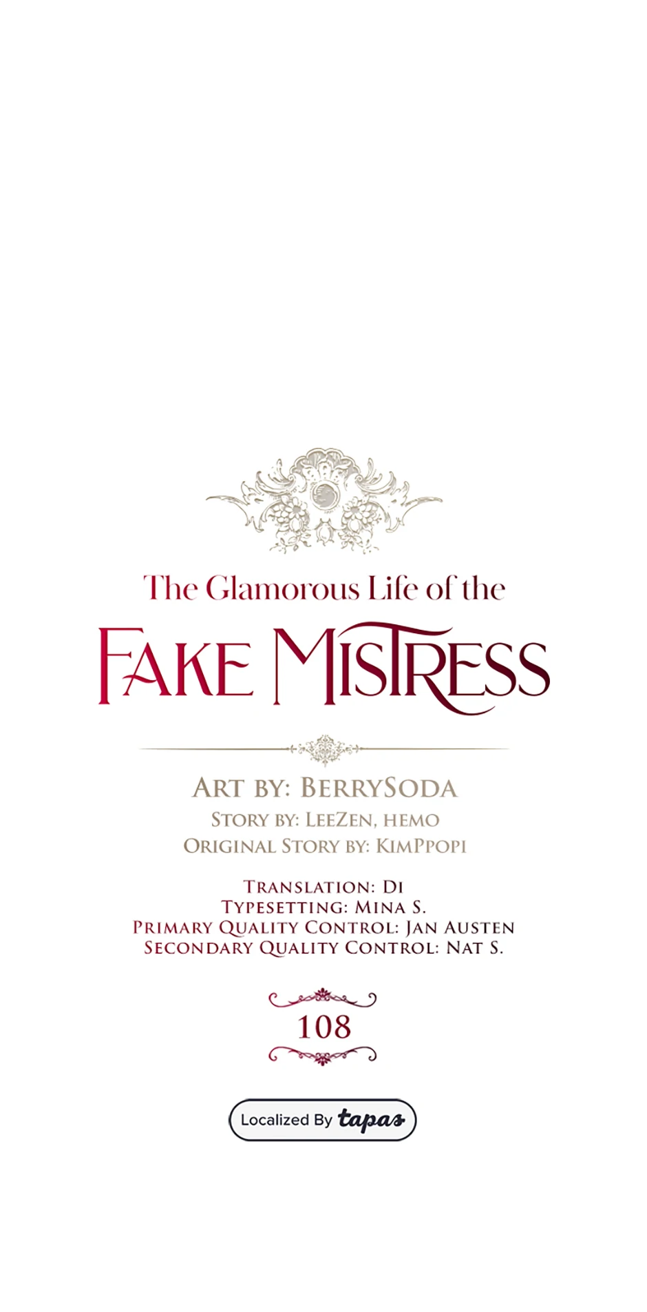 The Glamorous Life of the Fake Mistress Chapter 108 - page 11