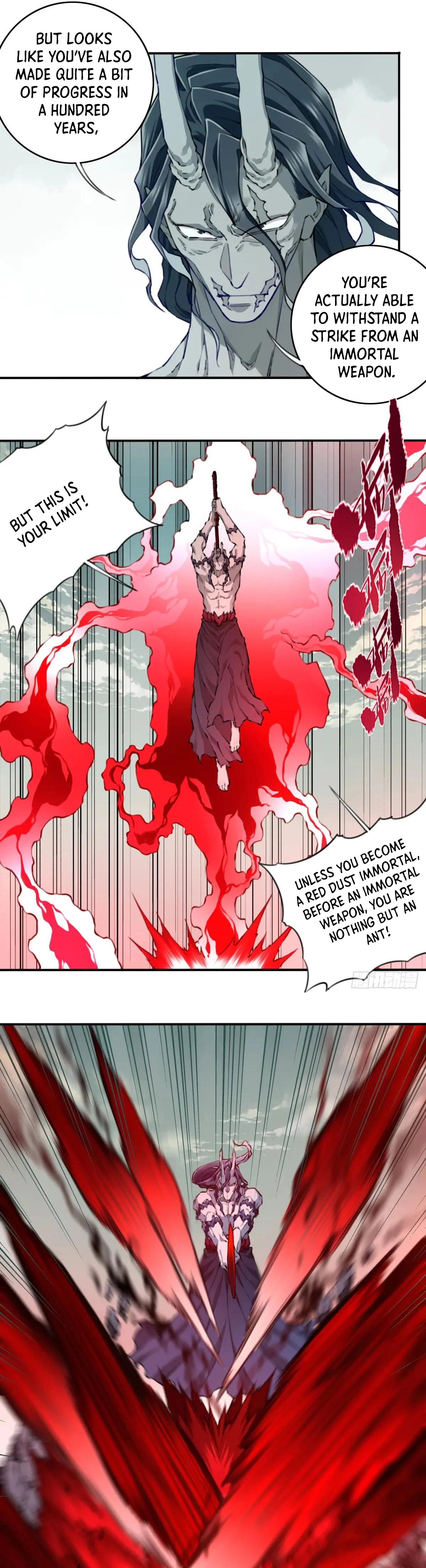 I Use My Muscles to Dominate the World of Cultivating Immortals Chapter 96 - page 14