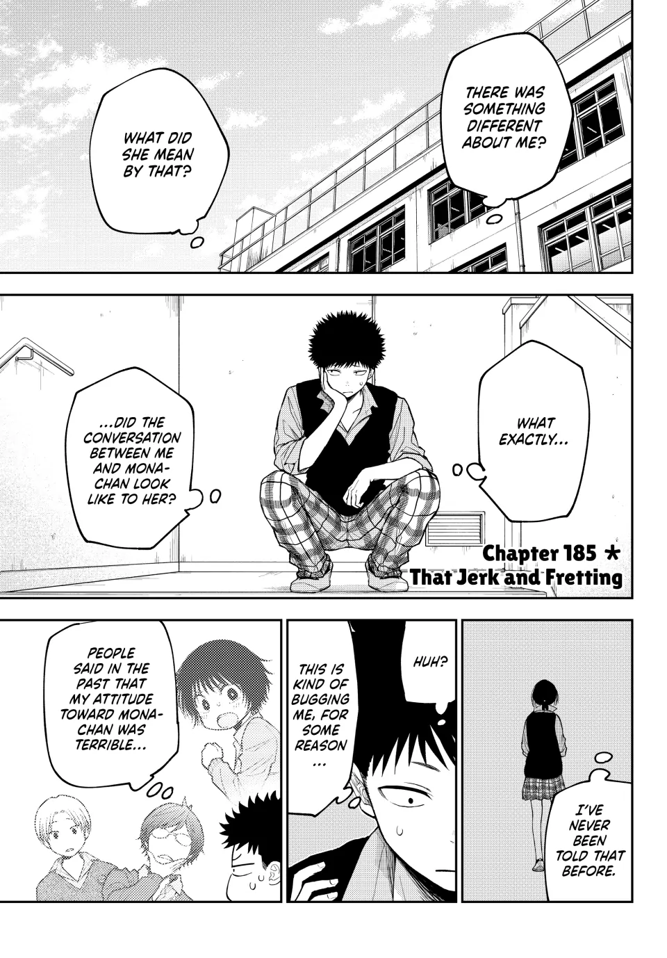 My Charms Are Wasted On Kuroiwa Medaka Chapter 185 - page 1