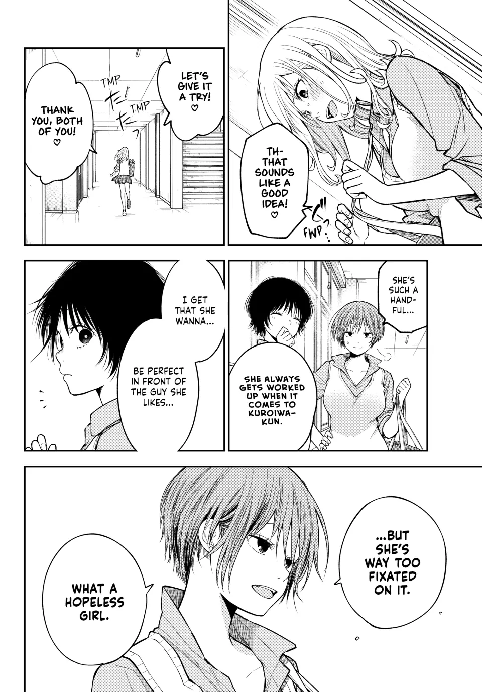 My Charms Are Wasted On Kuroiwa Medaka Chapter 186 - page 4