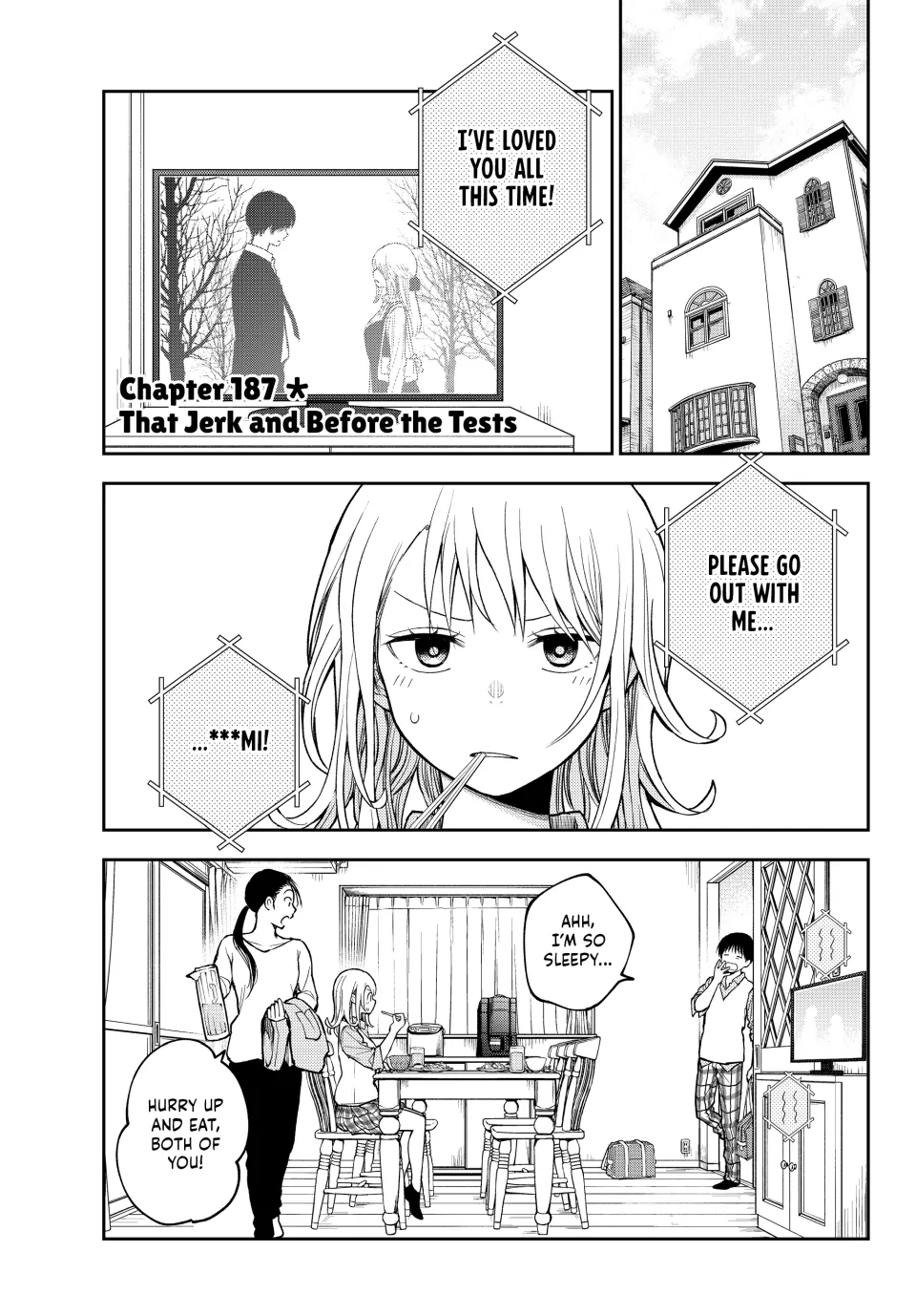 My Charms Are Wasted On Kuroiwa Medaka Chapter 187 - page 1