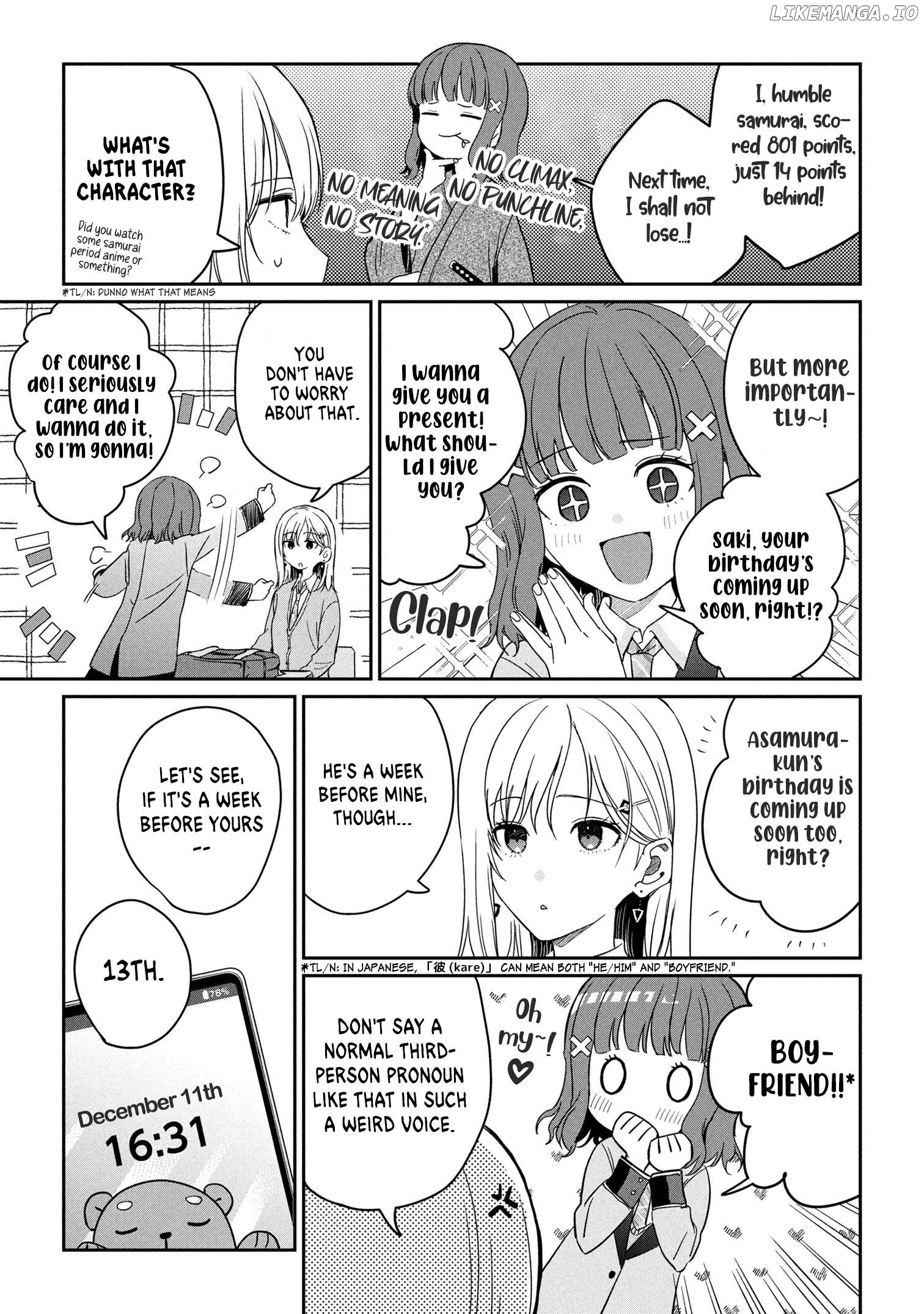 Gimai Seikatsu Chapter 30.1 - page 9