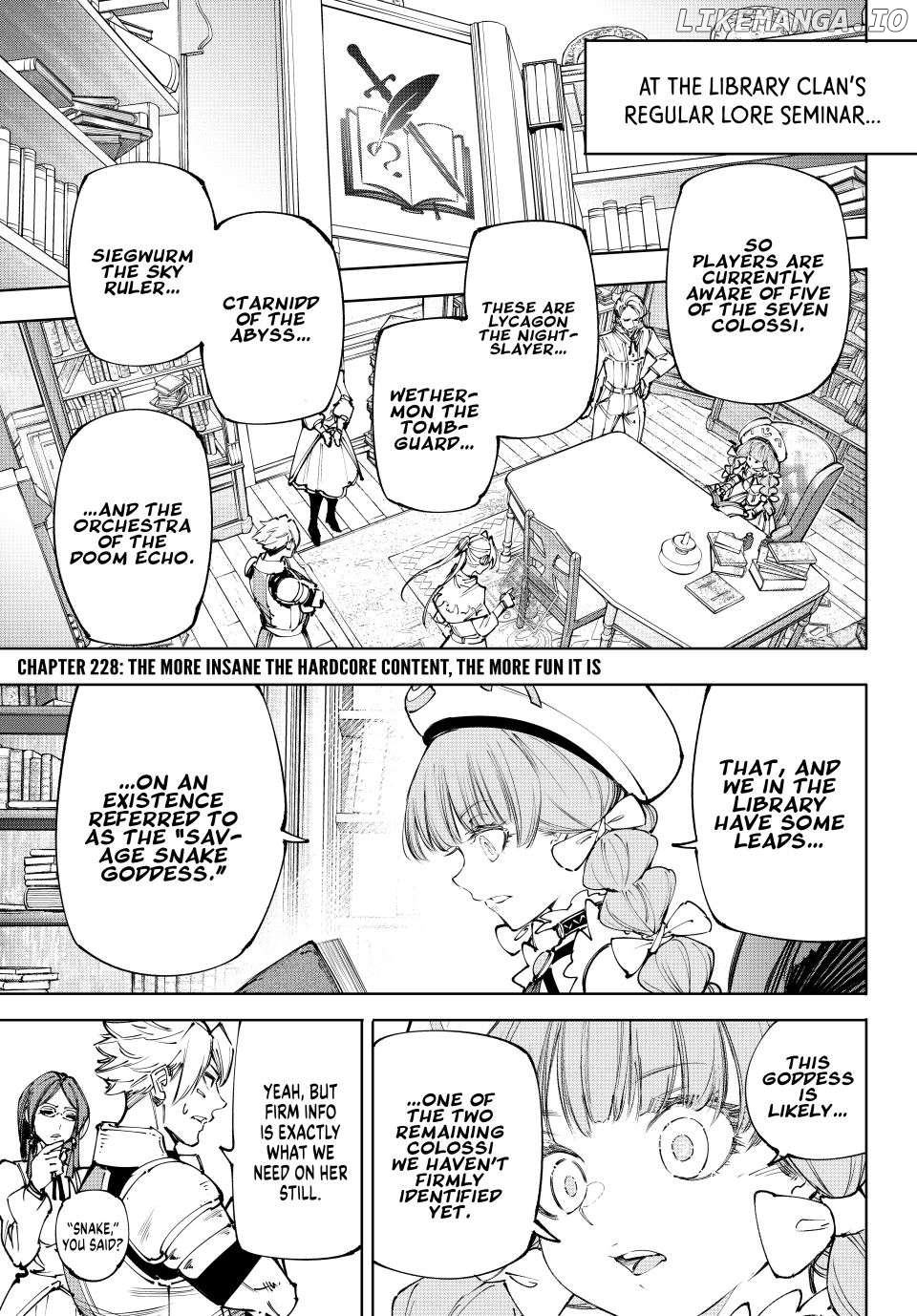 Shangri-La Frontier ~ Kusoge Hunter, Kamige ni Idoman to su~ Chapter 228 - page 1