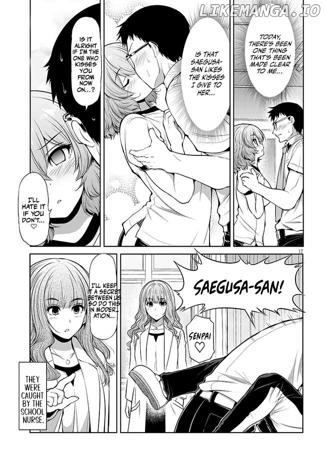 Saegusa-San Wa Megane-Senpai To Koi O Egaku Chapter 8 - page 17