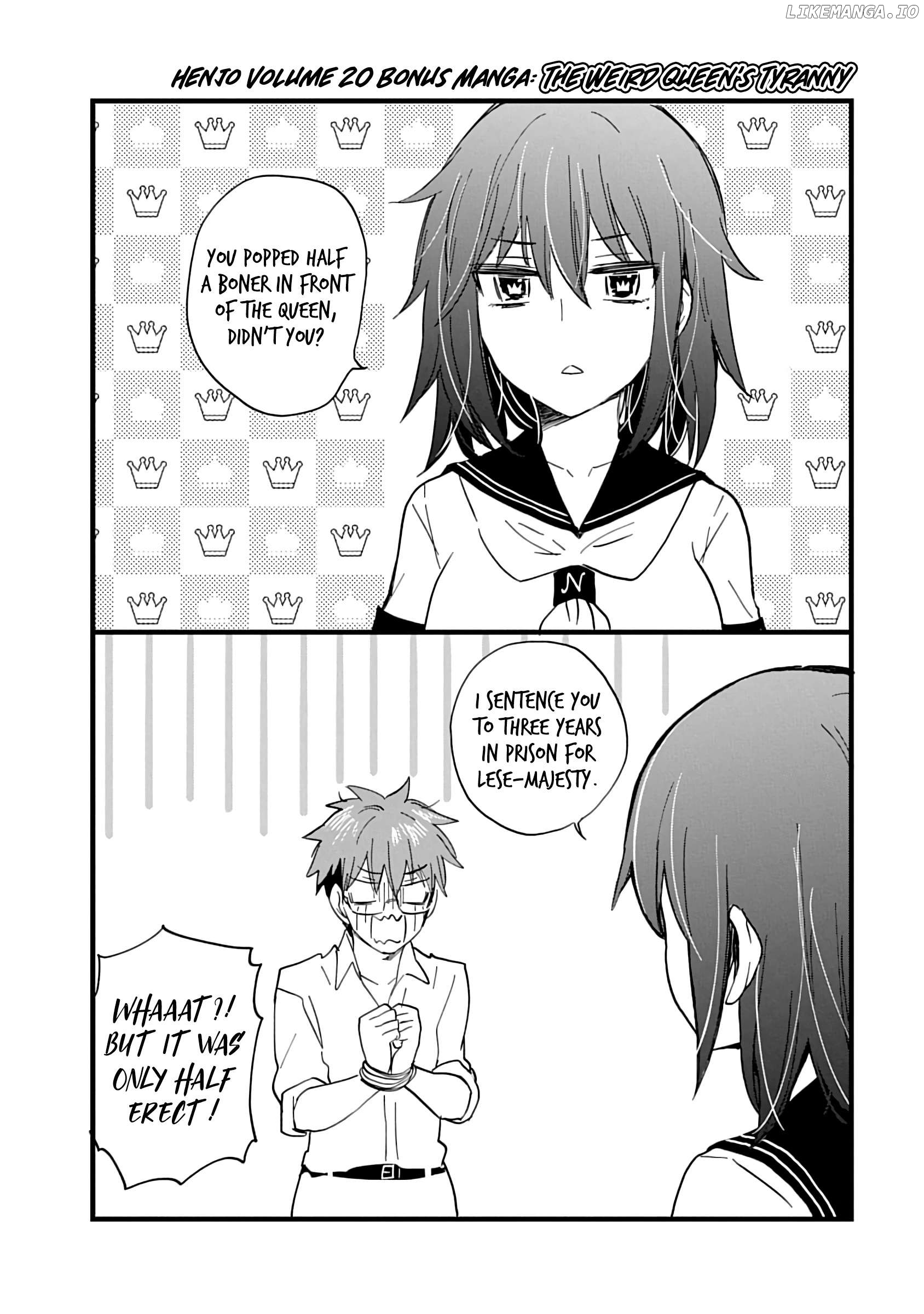 Henjyo - Hen na Jyoshi Kousei Amaguri Senko Chapter 133.5 - page 13