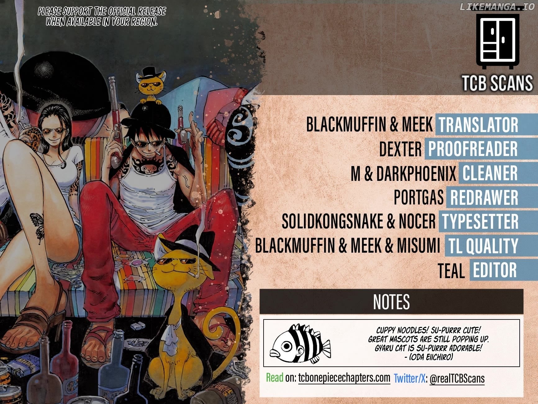 One Piece Chapter 1155 - page 1