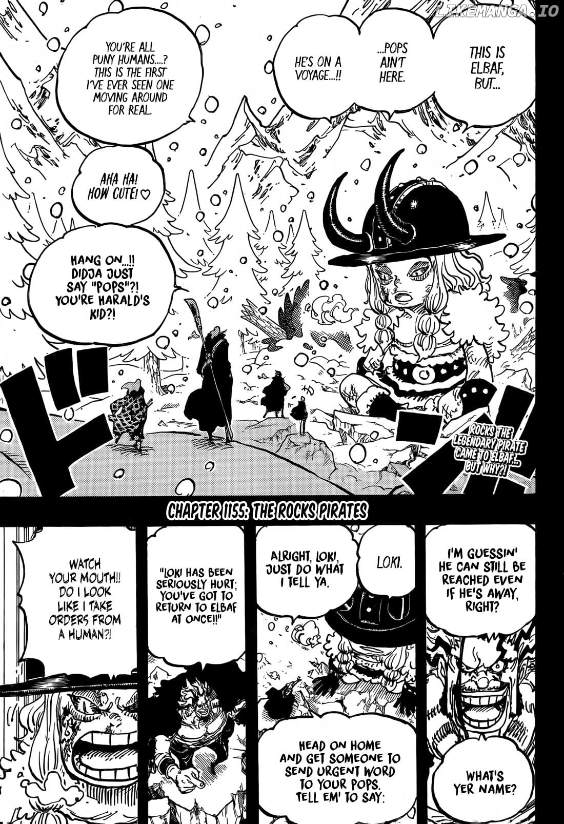 One Piece Chapter 1155 - page 3