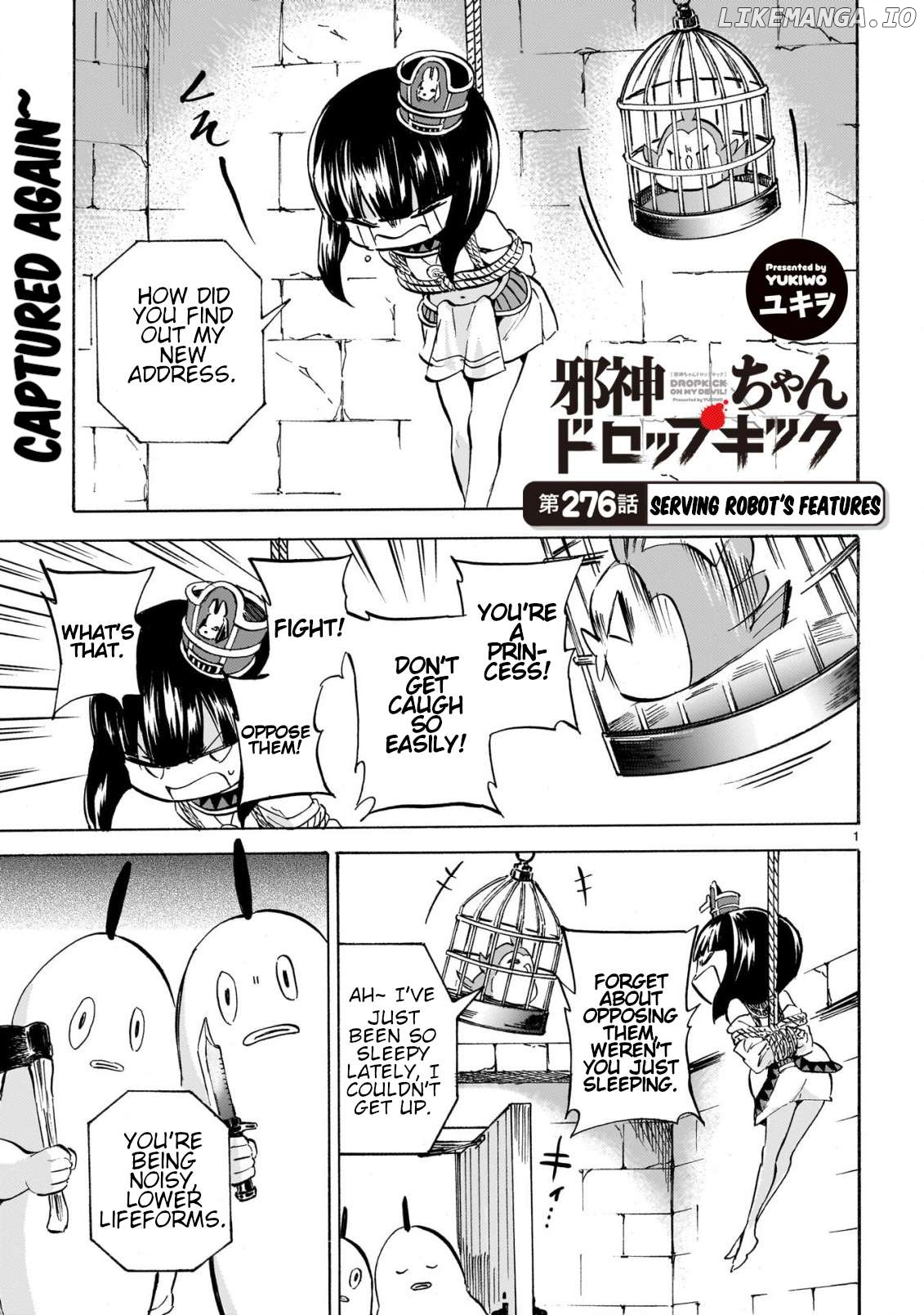 Jashin-chan Dropkick Chapter 281 - page 1