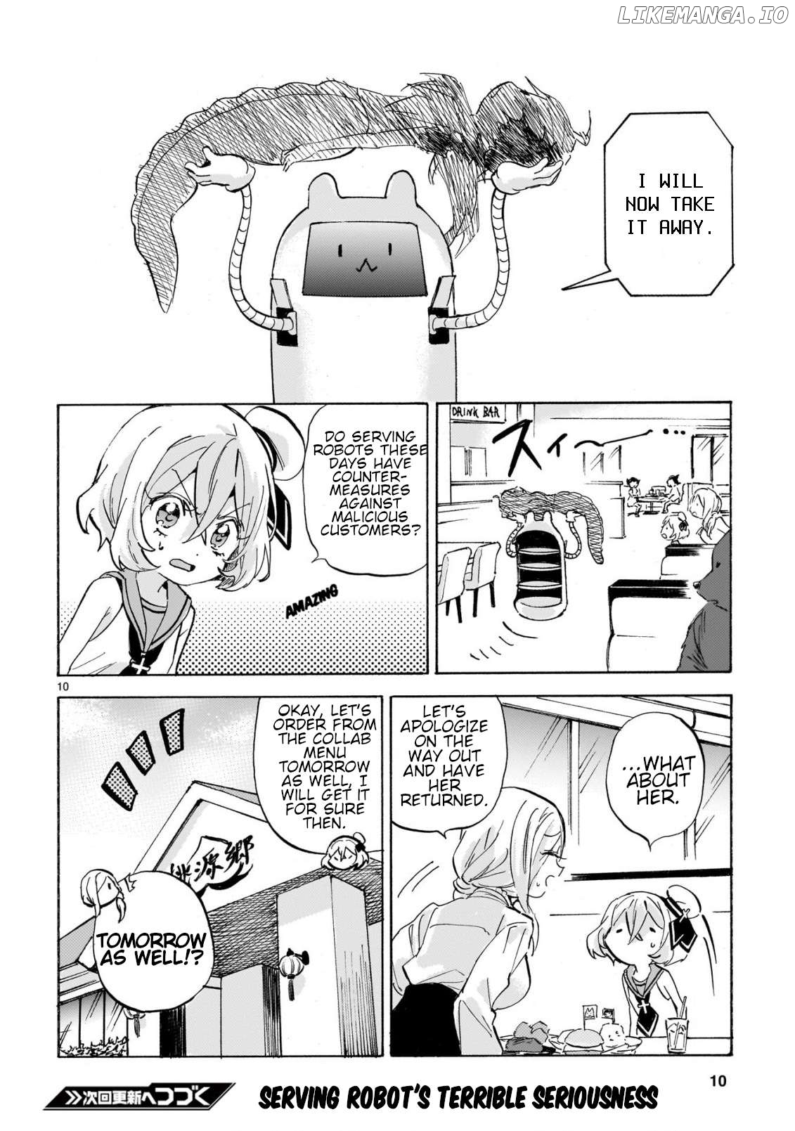 Jashin-chan Dropkick Chapter 281 - page 10