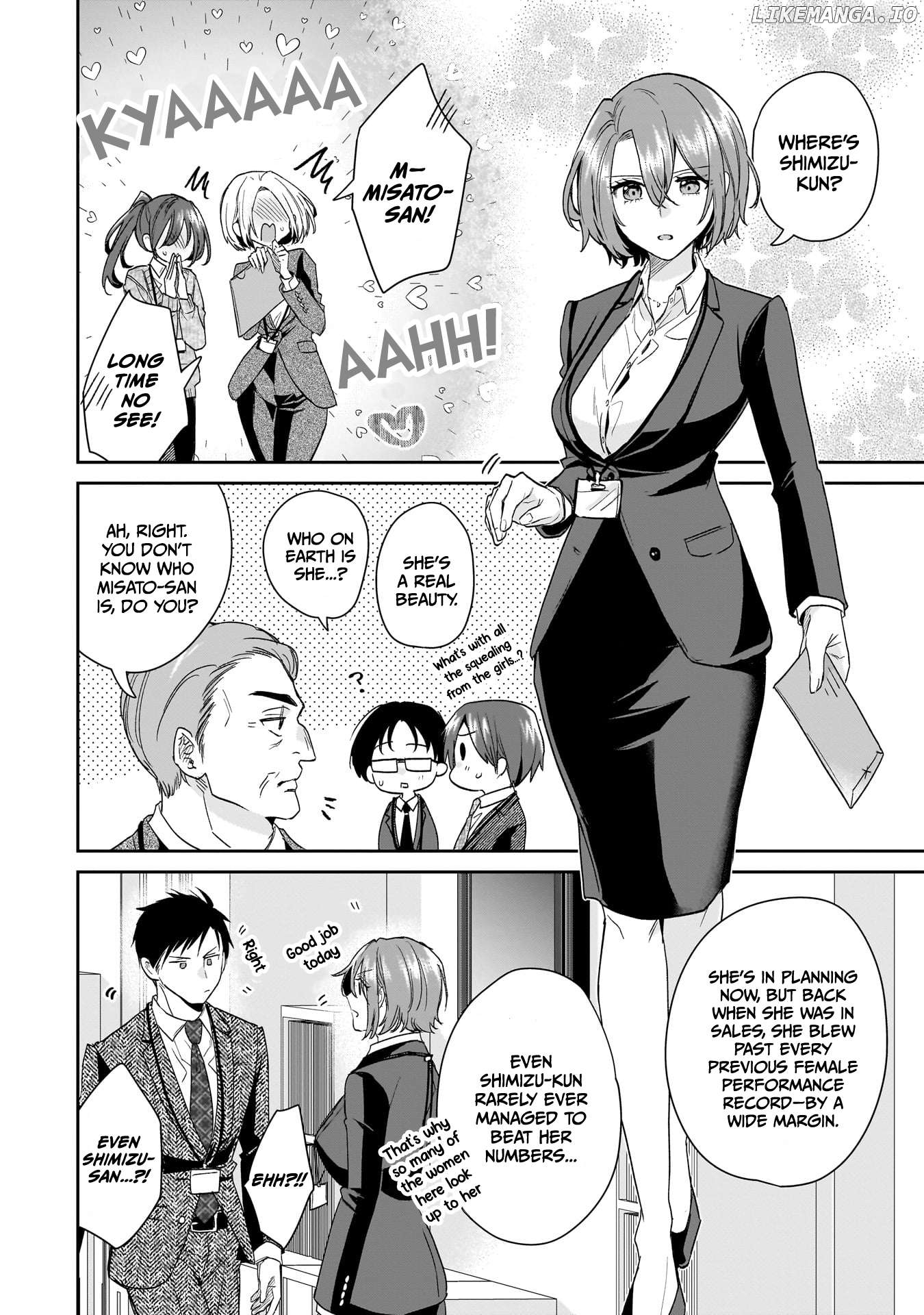 Misato-San Is A Bit Cold Towards Her Boss Who Pampers Chapter 31 - page 10