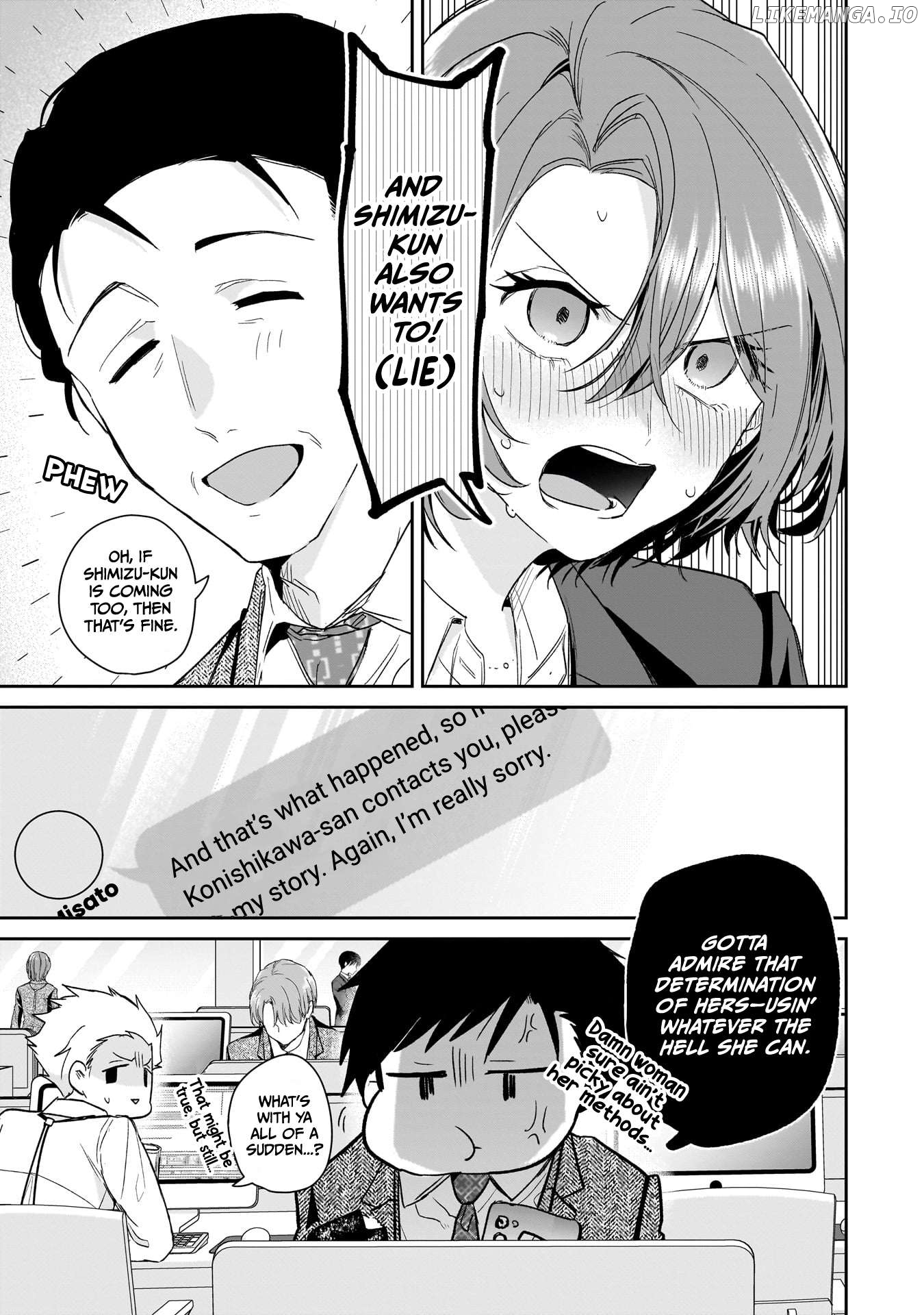 Misato-San Is A Bit Cold Towards Her Boss Who Pampers Chapter 31 - page 19