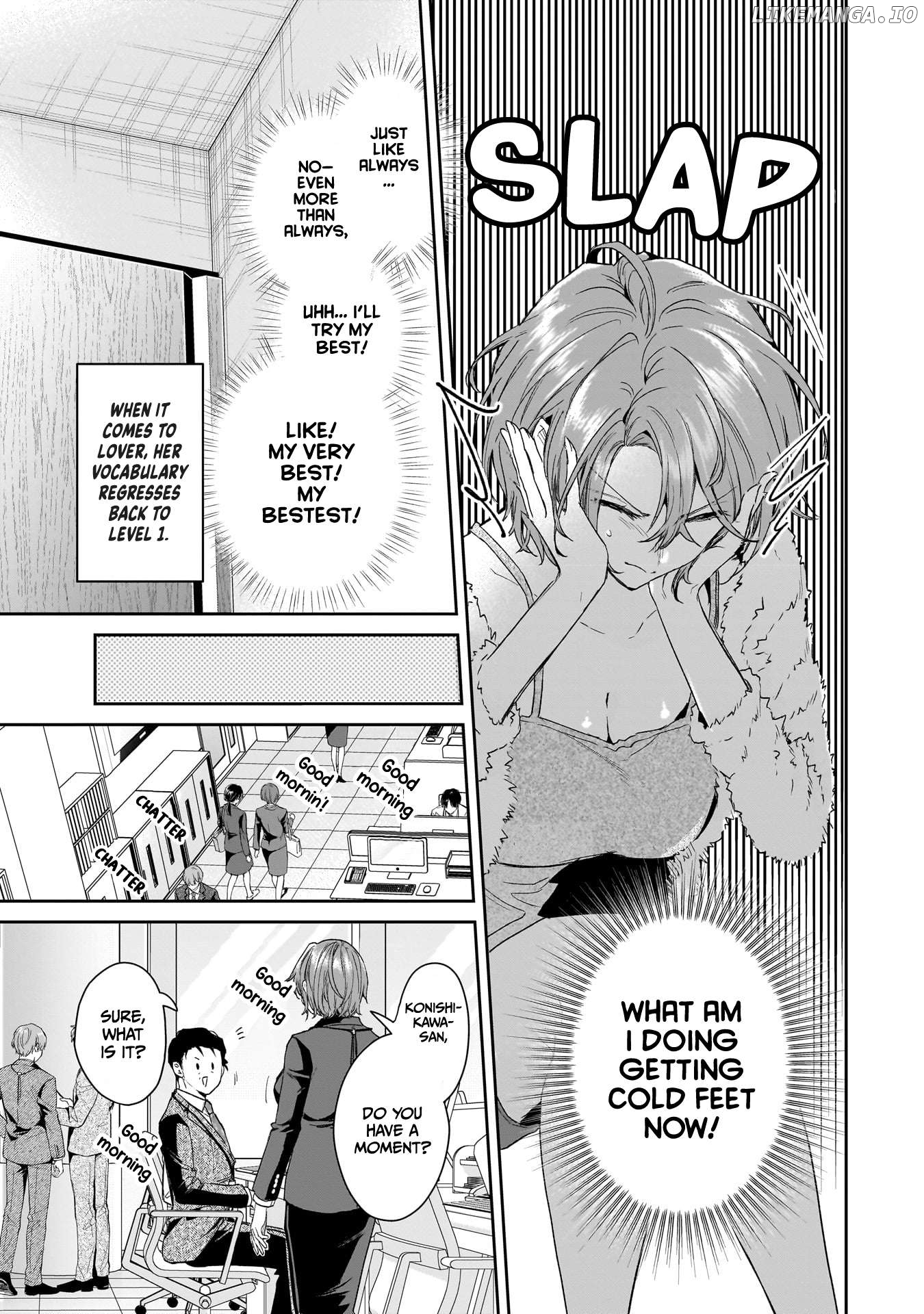 Misato-San Is A Bit Cold Towards Her Boss Who Pampers Chapter 31 - page 3