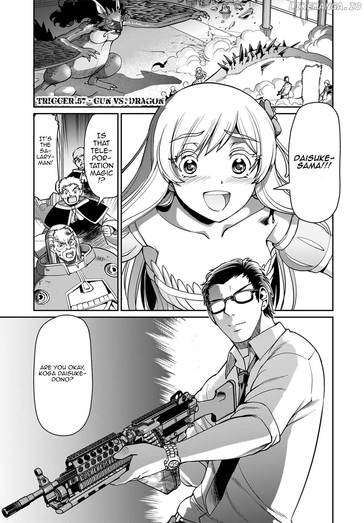 Isekai Shokan Ojisan No Ju Muso Life Sabage Suki Salary Man Ha Kaisha Owari Ni Isekai He Chokuki Suru Chapter 57 - page 2