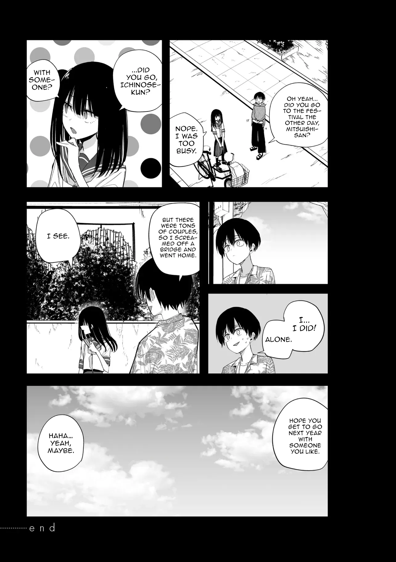 Mitsuishi-San Is Being Weird This Year Chapter 47 - page 9