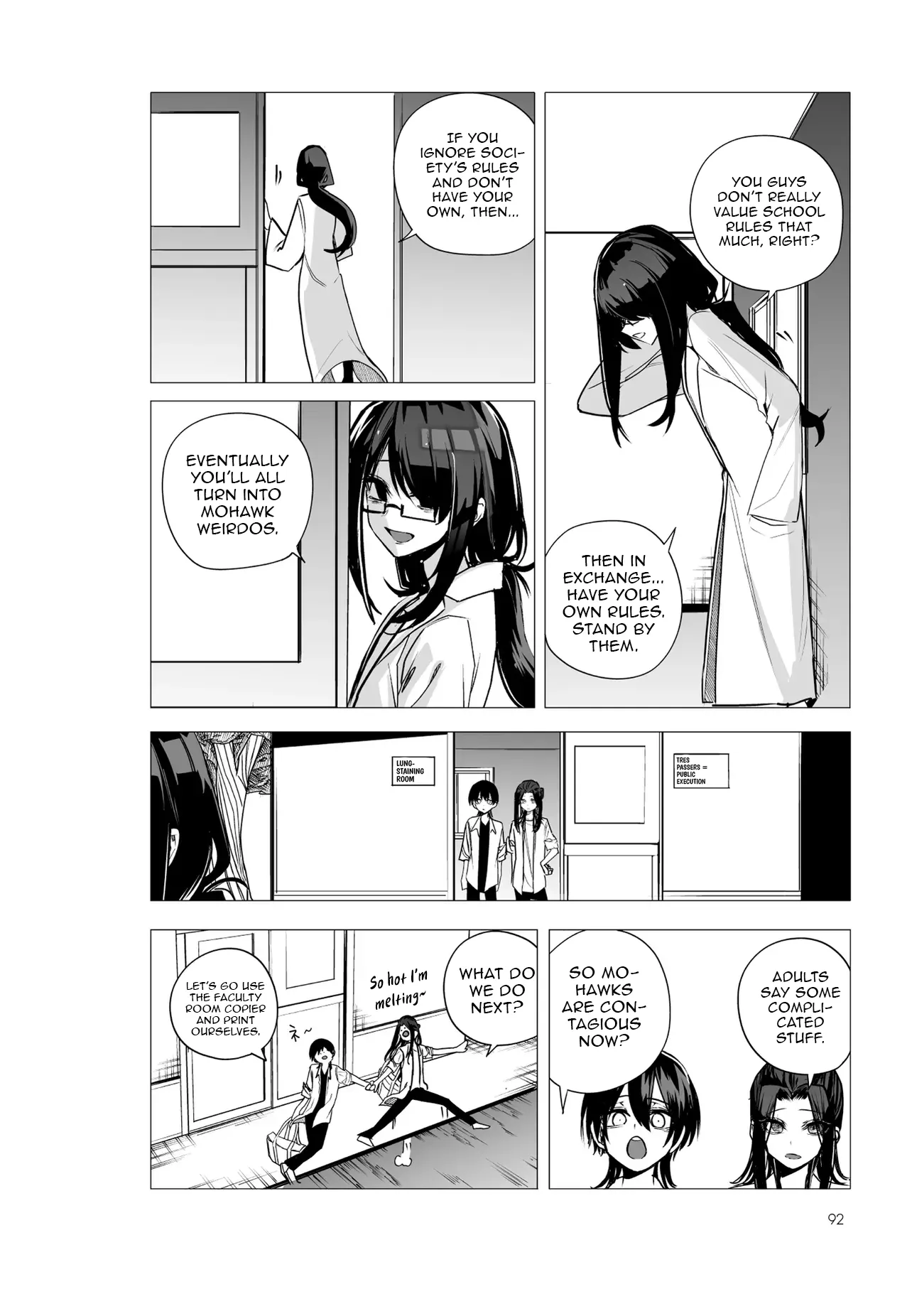 Mitsuishi-San Is Being Weird This Year Chapter 48 - page 8