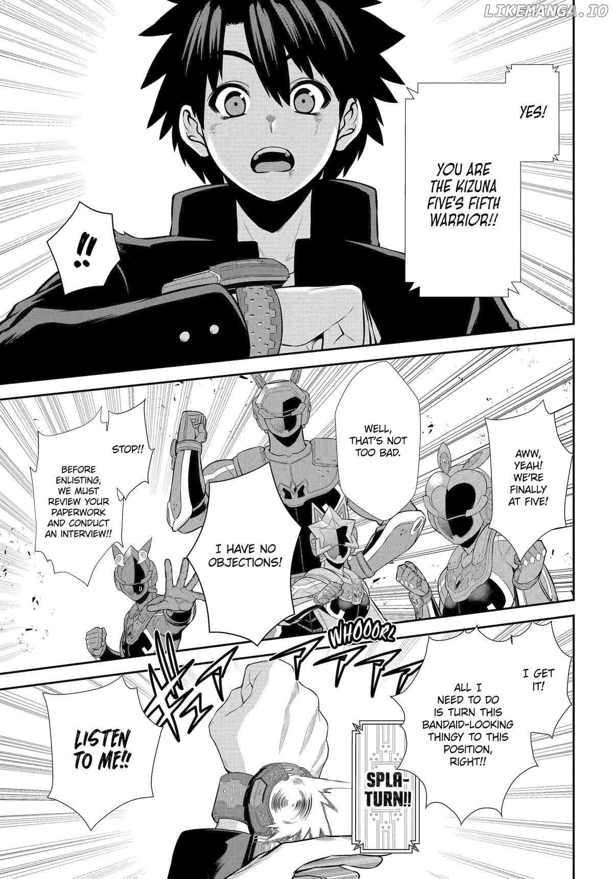 The Red Ranger Becomes an Adventurer in Another World Chapter 42.5 - page 28