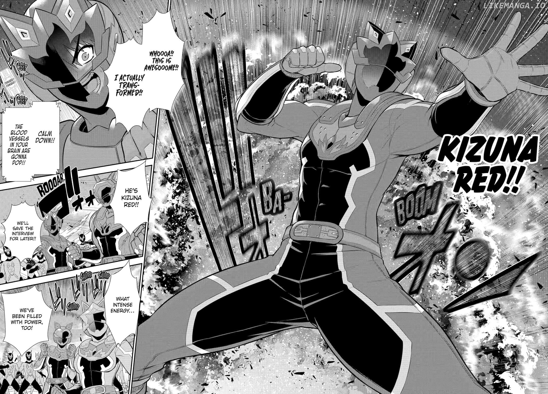 The Red Ranger Becomes an Adventurer in Another World Chapter 42.5 - page 30