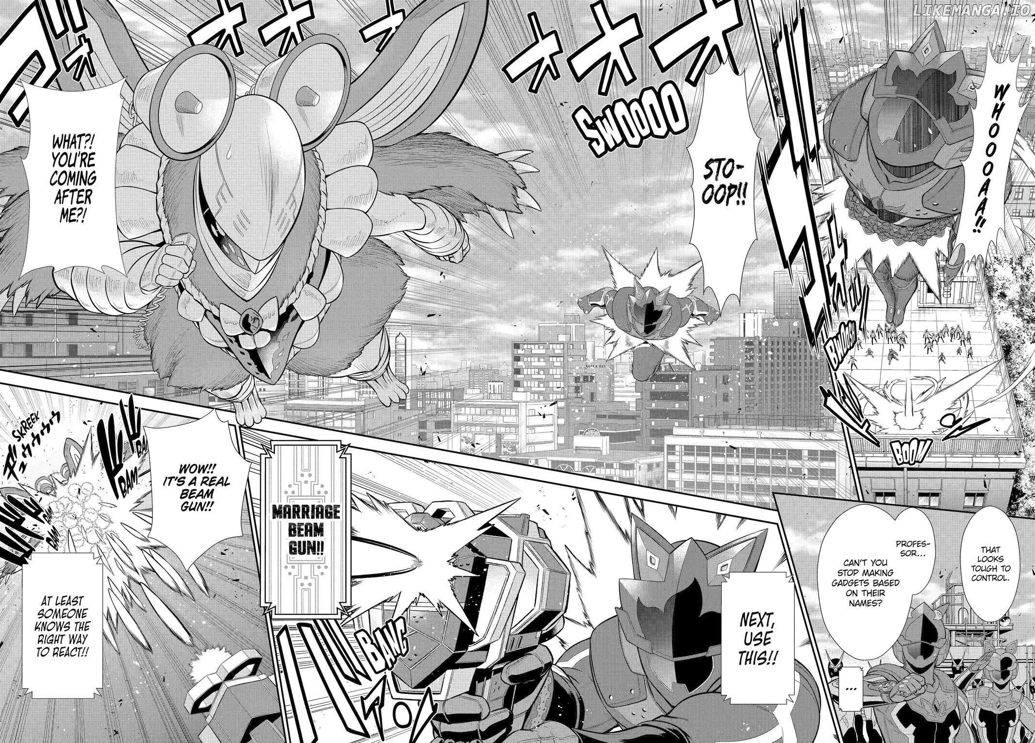 The Red Ranger Becomes an Adventurer in Another World Chapter 42.5 - page 33