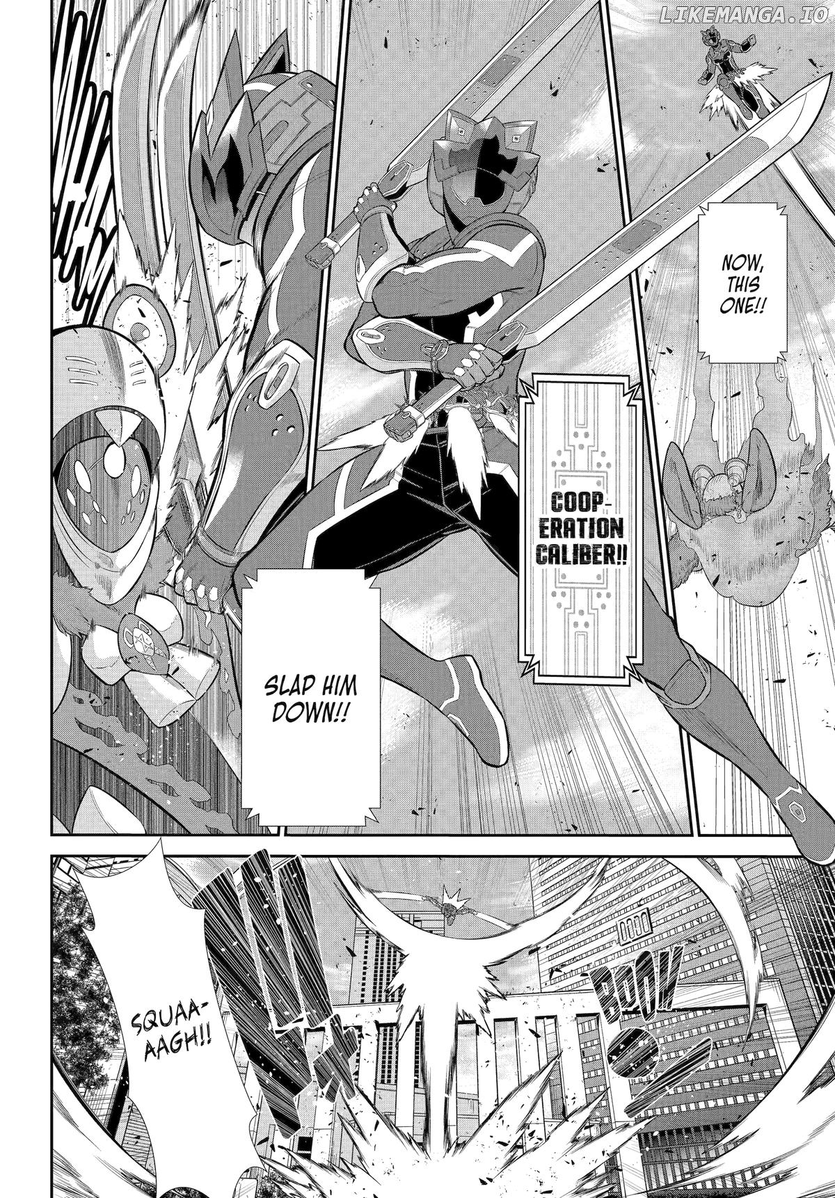 The Red Ranger Becomes an Adventurer in Another World Chapter 42.5 - page 34