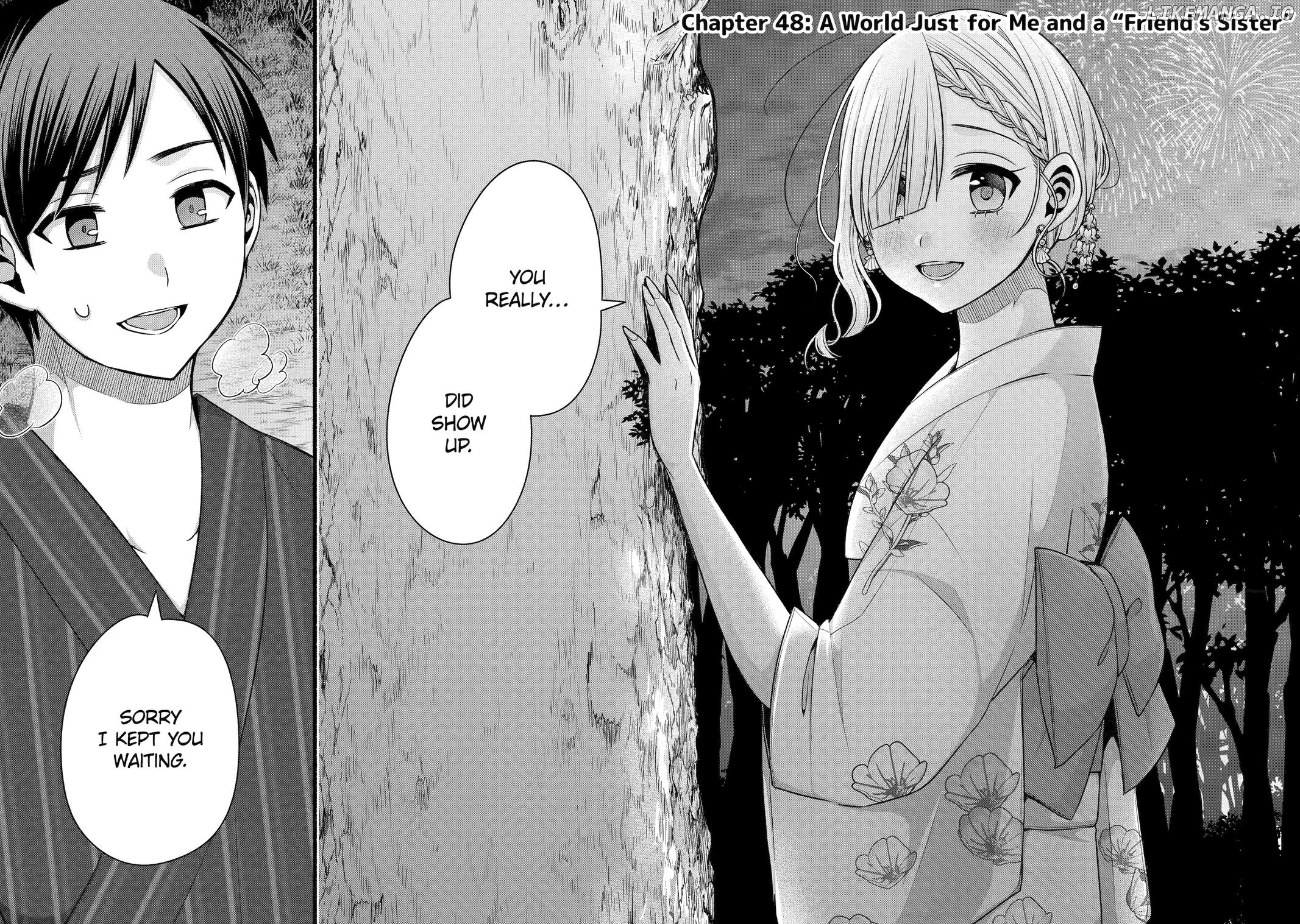 My Friend's Little Sister Is Only Annoying to Me Chapter 48 - page 2