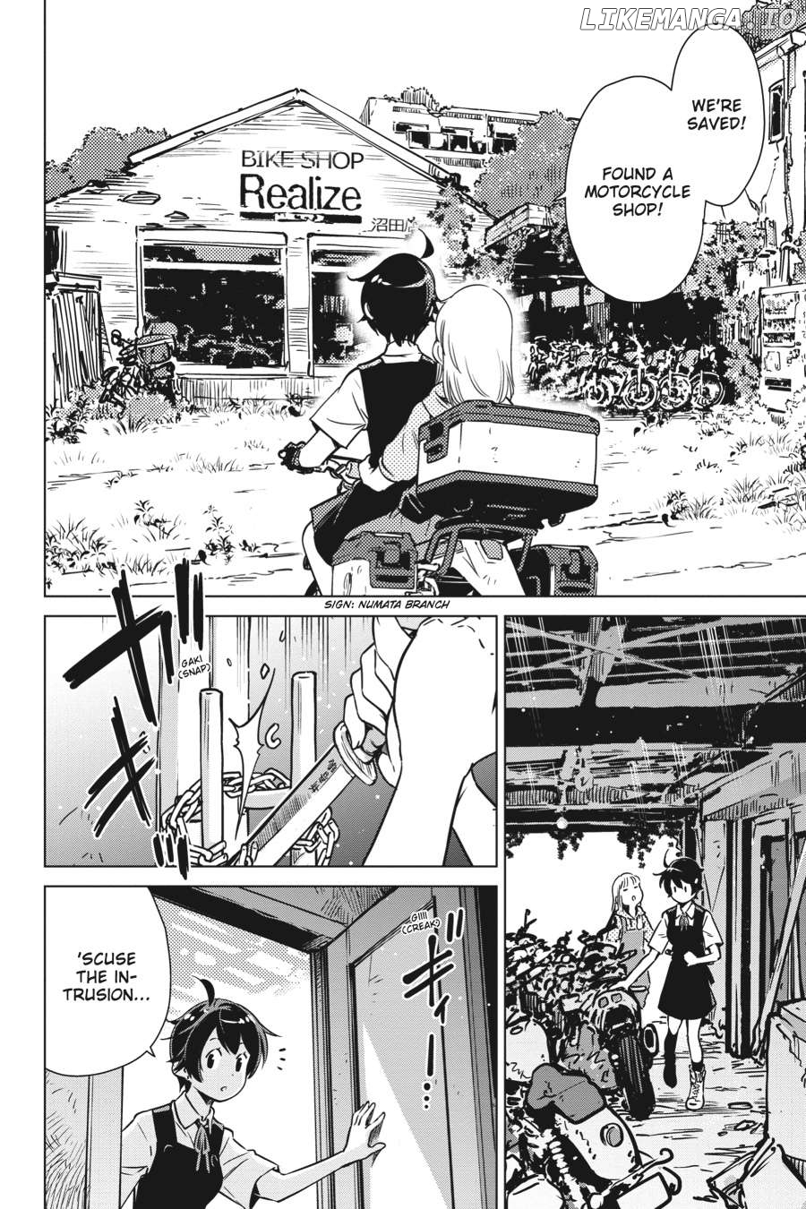 Shuumatsu Touring Chapter 32 - page 2