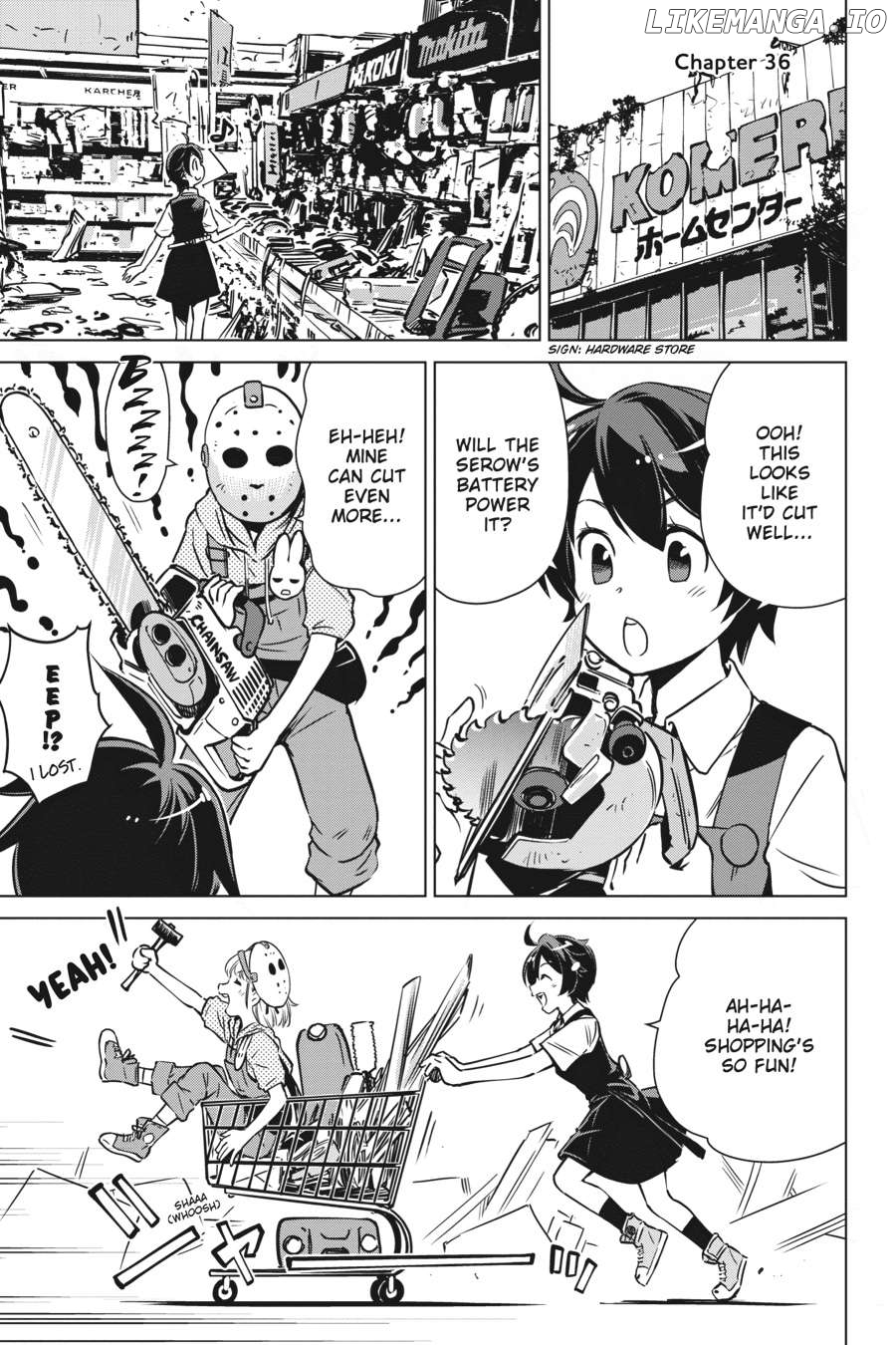 Shuumatsu Touring Chapter 36 - page 1